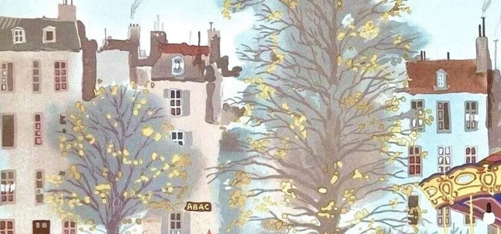 Lithograph - Michel Delacroix - Carousel - 5