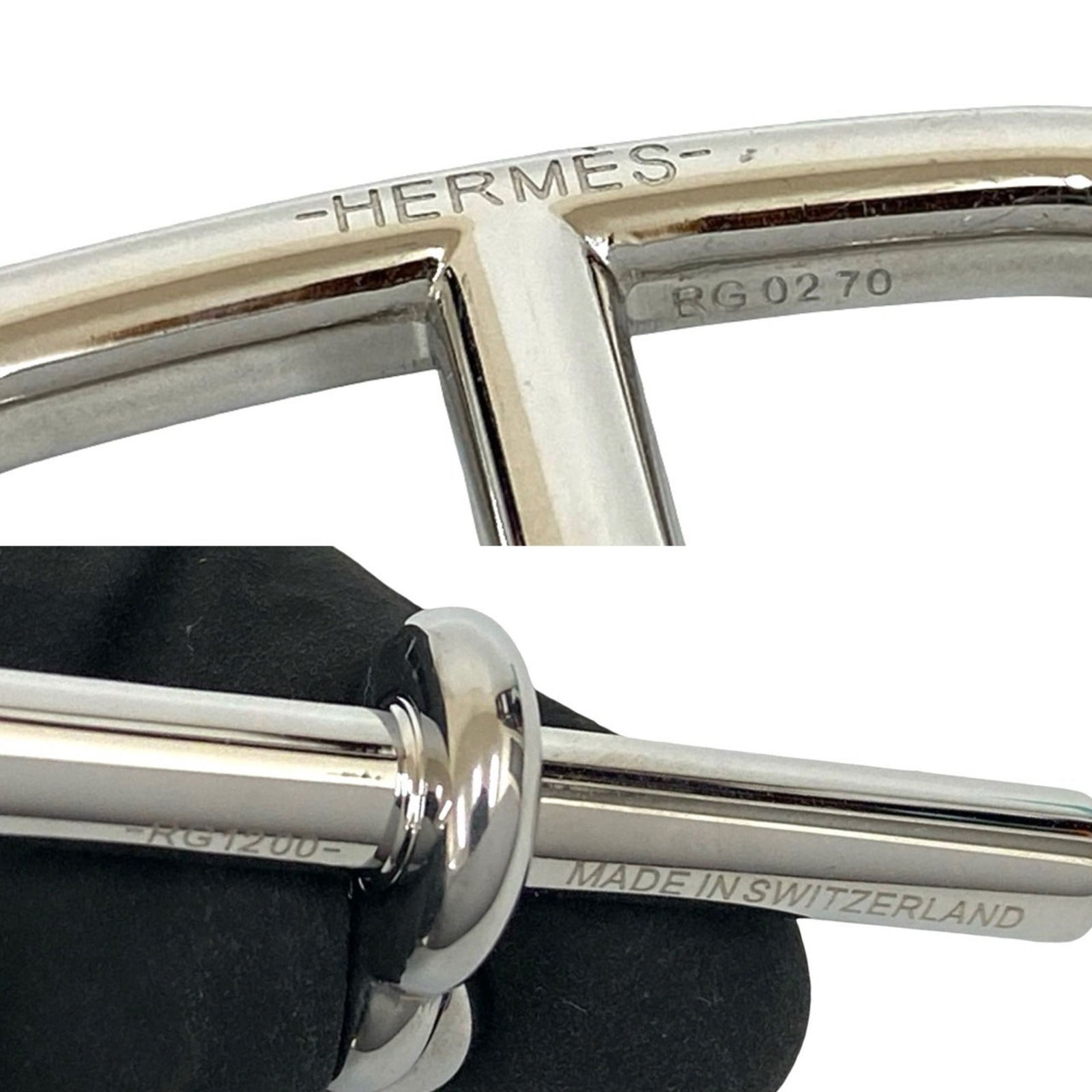 Metal Hermes Keyring - 3