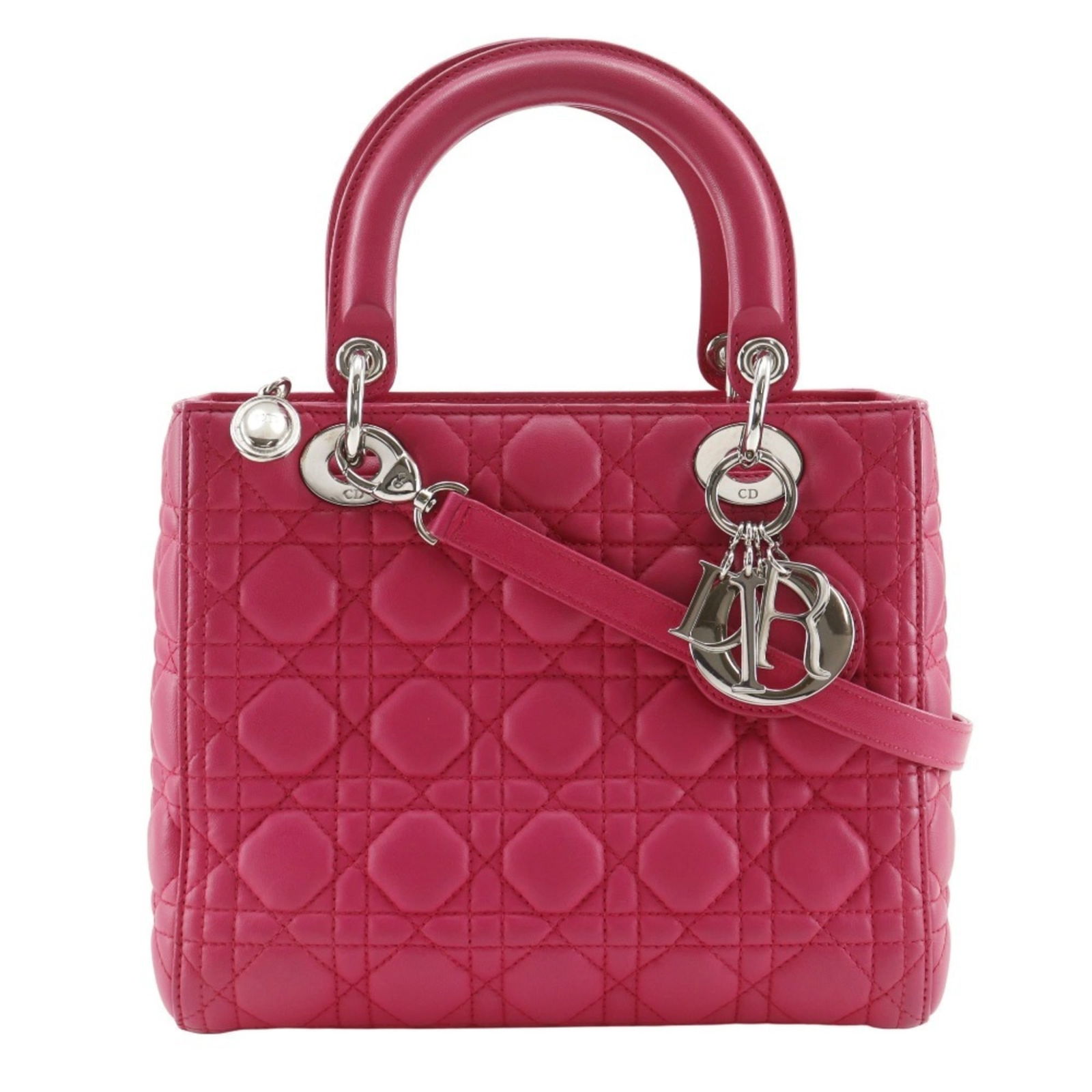 Leather Christian Dior Handbag (1 of 20)