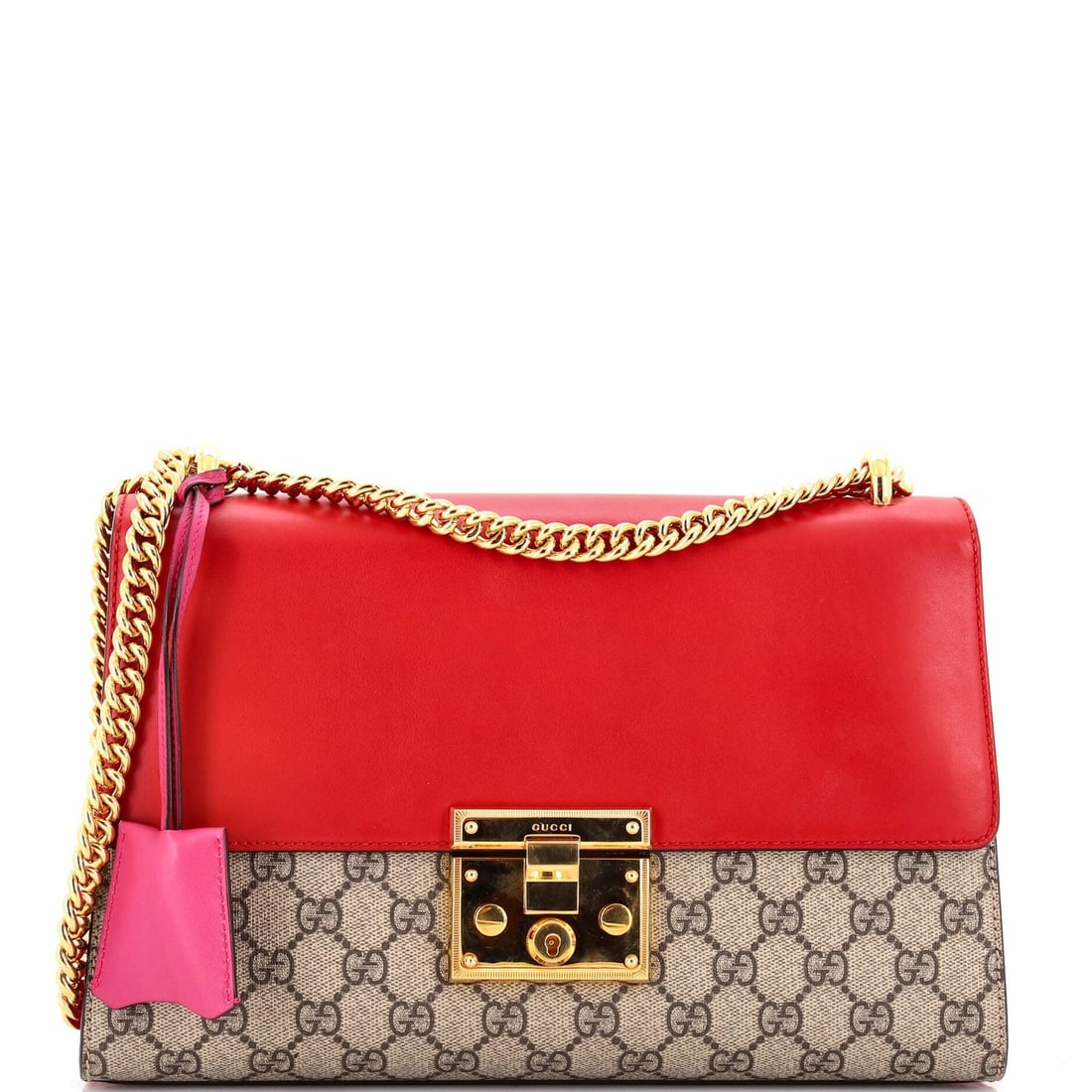 Medium Gucci Padlock Shoulder Bag GG Coated Canvas and Leather: Medium Gucci Padlock Shoulder Bag GG Coated Canvas and Leather This listing features Medium Gucci Padlock Shoulder Bag GG Coated Canvas and Leather. Item specifics are provided below. Item Specifics: