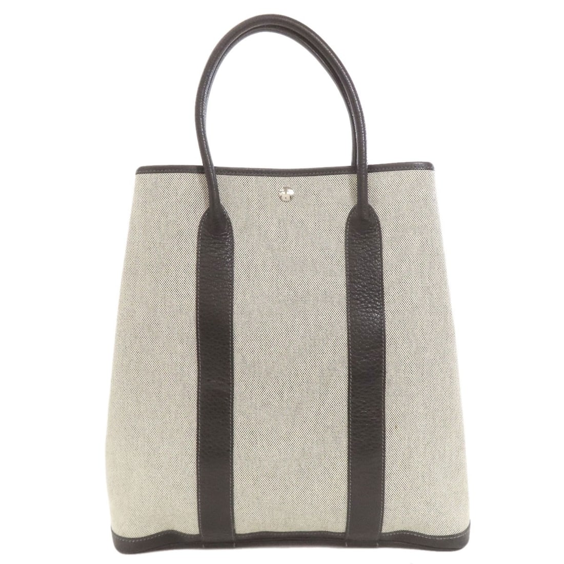 Canvas HERMES Garden File 37 Handbag (1 of 18)