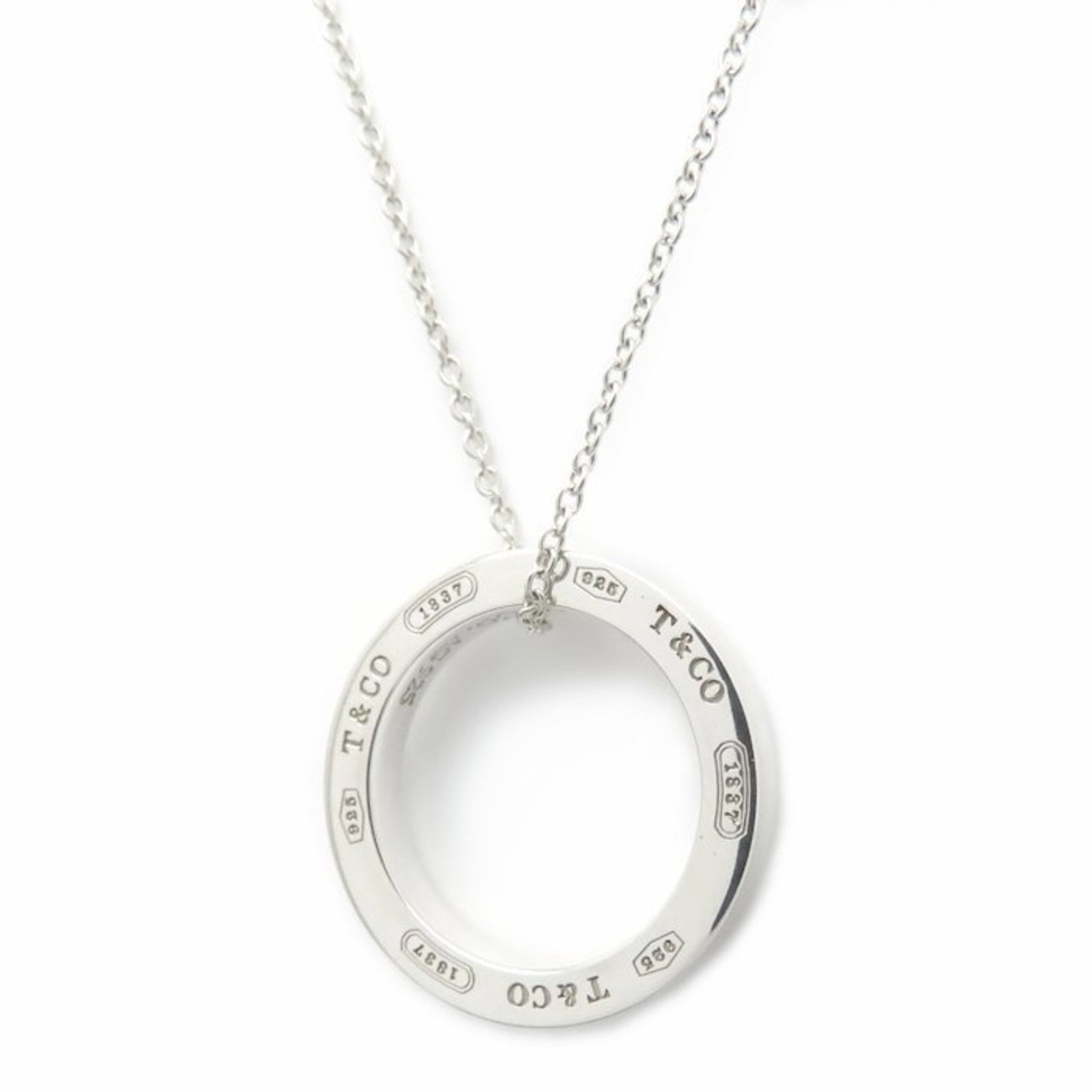 295023 - TIFFANY & Co. Tiffany 1837 Circle Necklace in SV925 for Women: 295023 - TIFFANY & Co. Tiffany 1837 Circle Necklace in SV925 for Women This listing features 295023 - TIFFANY & Co. Tiffany 1837 Circle Necklace in SV925 for Women. Item specifics are provided below.