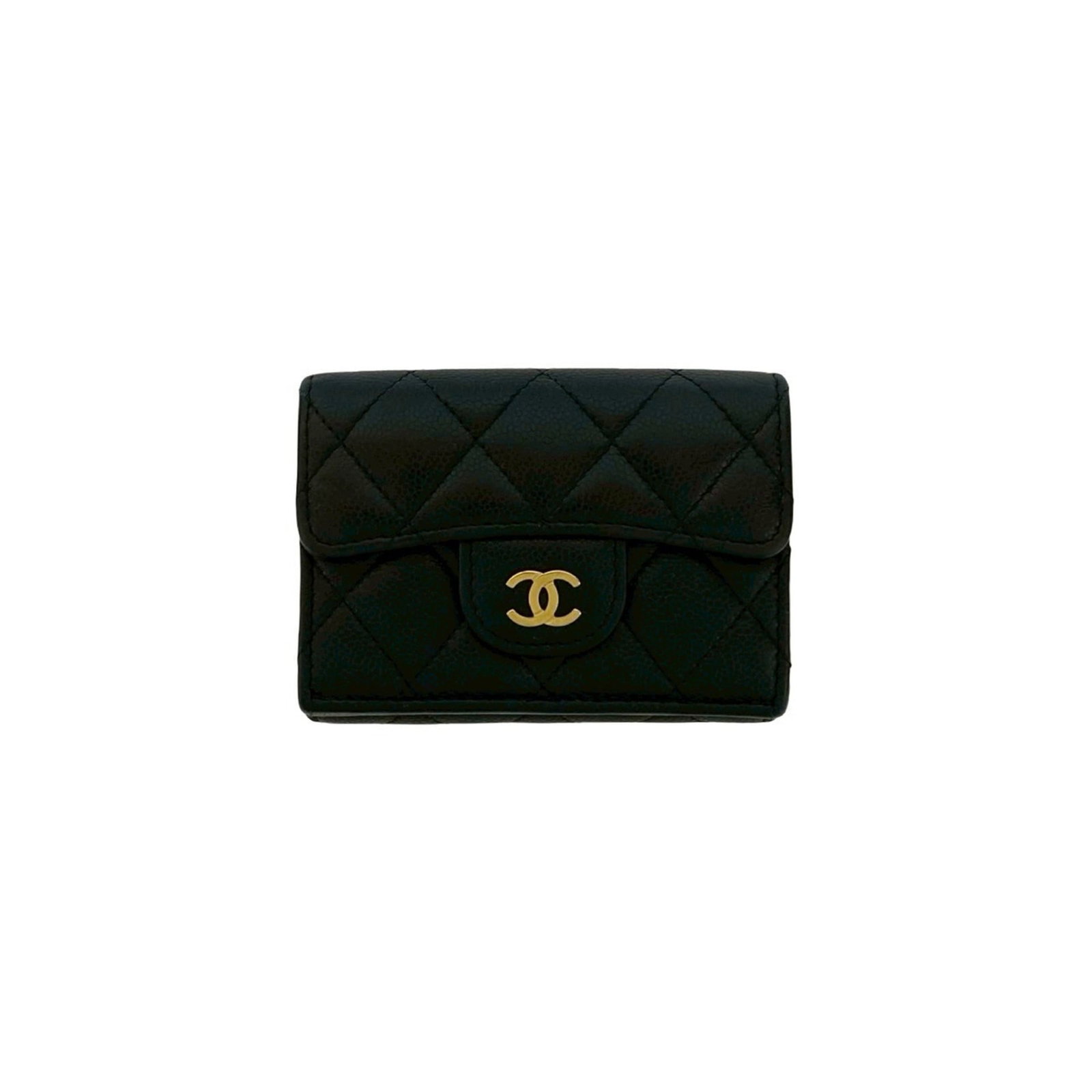 Calfskin Chanel Wallet (Tri-Fold) Grained: Calfskin Chanel Wallet (Tri-Fold) Grained This listing features Calfskin Chanel Wallet (Tri-Fold) Grained. Item specifics are provided below. Item Specifics: Brand: Chanel Type: Wallet (Tri-Fold) Gend