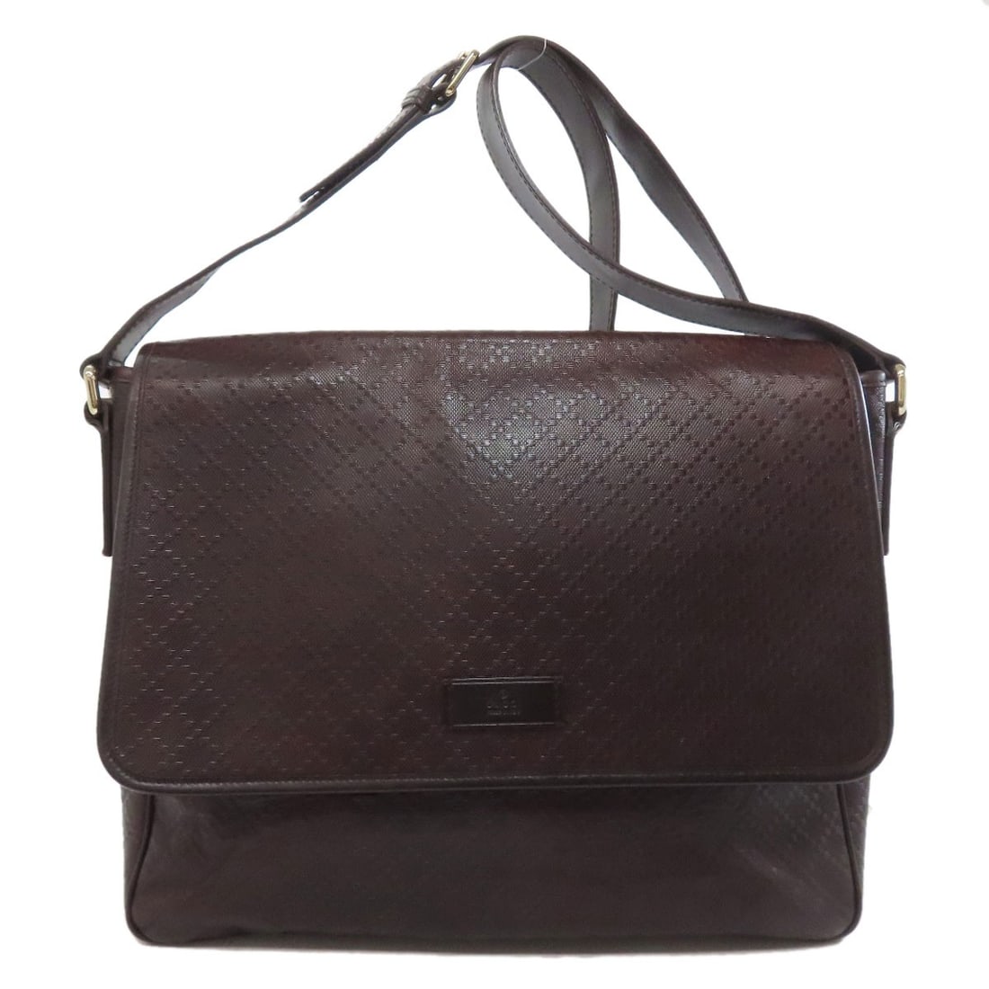 Leather GUCCI 223665 Diamante Shoulder Bag (1 of 20)