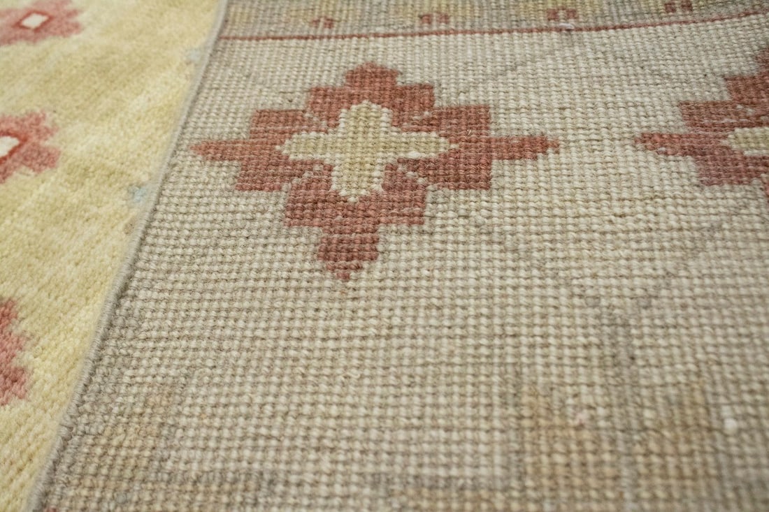 Carpet 8X10 Handmade Wool Rug Multicolored Geometric Patchwork Modern - 15