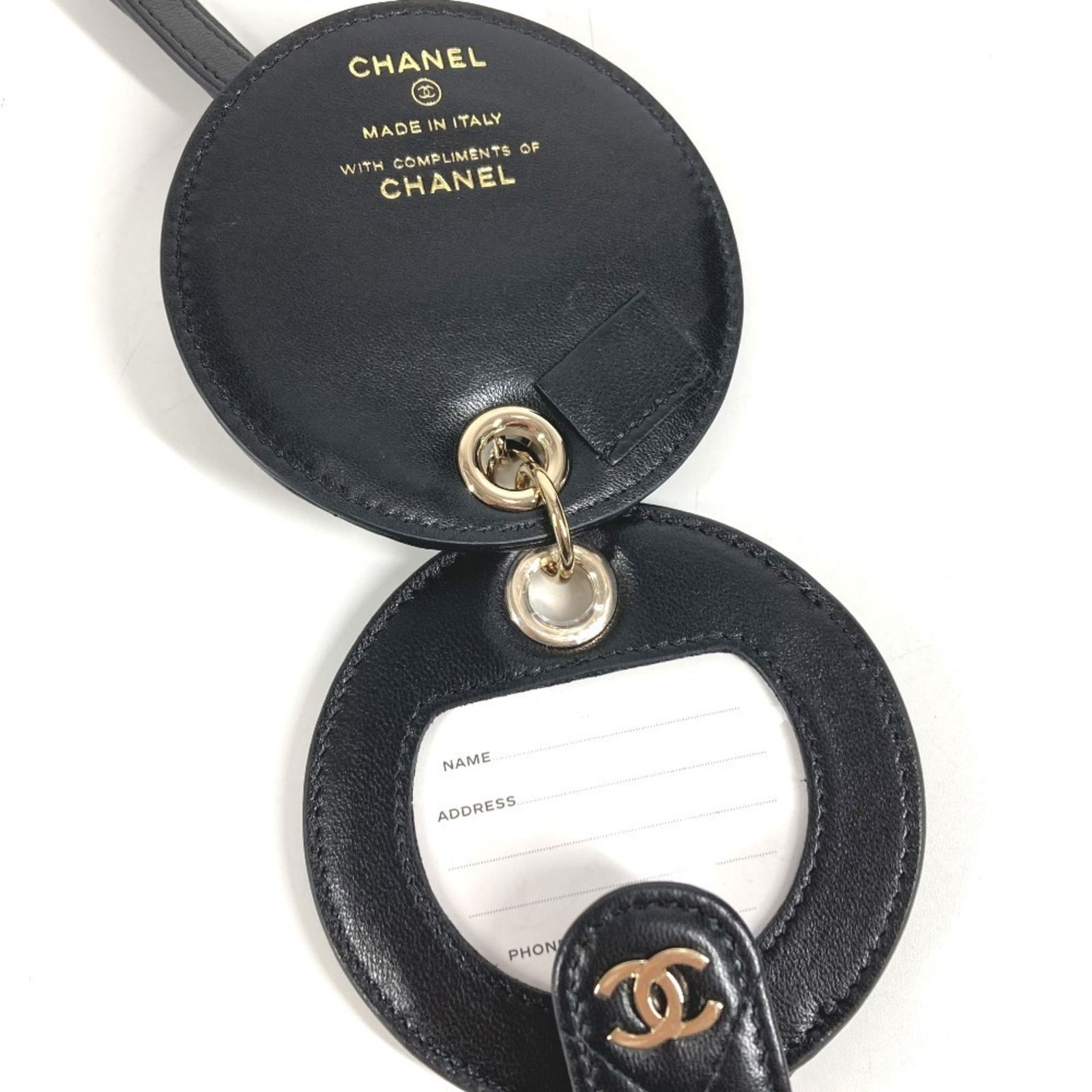 Leather Chanel Keyring - 6
