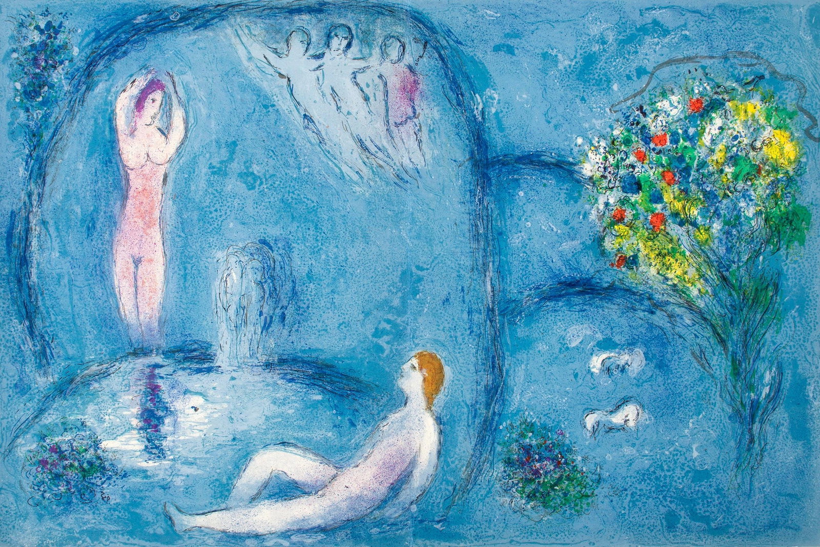 Hliogravure - Marc Chagall - La Caverne des Nymphes - Daphnis et Chlo: Hliogravure - Marc Chagall - La Caverne des Nymphes - Daphnis et Chlo This listing features Hliogravure - Marc Chagall - La Caverne des Nymphes - Daphnis et Chlo. Item specifics are provided below. 
