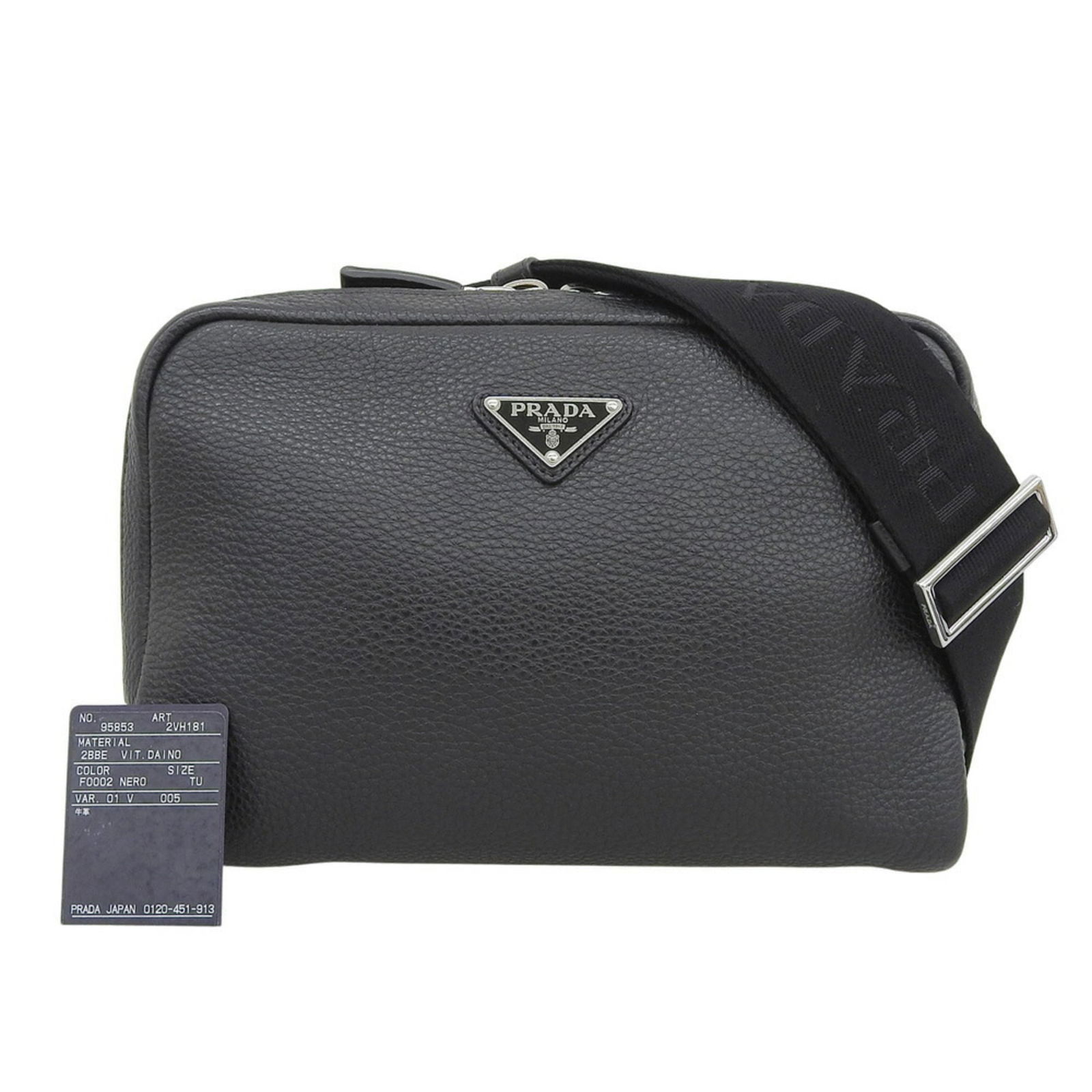 Daino Prada Sling Bag Vitello: Daino Prada Sling Bag Vitello This listing features Daino Prada Sling Bag Vitello. Item specifics are provided below. Item Specifics: Brand: Prada Type: Sling Bag Material: Vitello Daino Color: