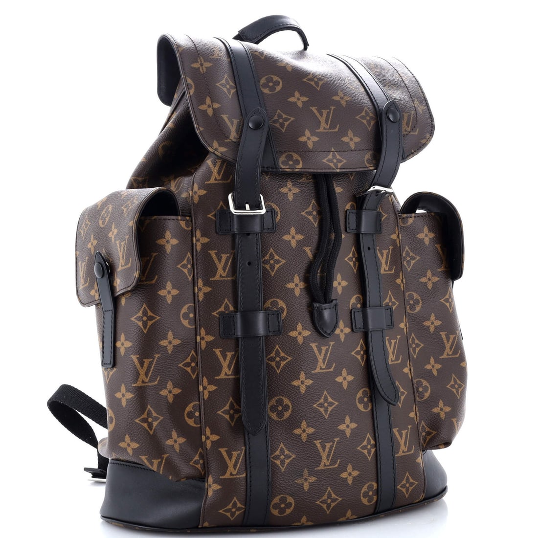 MM Louis Vuitton Christopher Backpack Macassar Monogram Canvas - 2