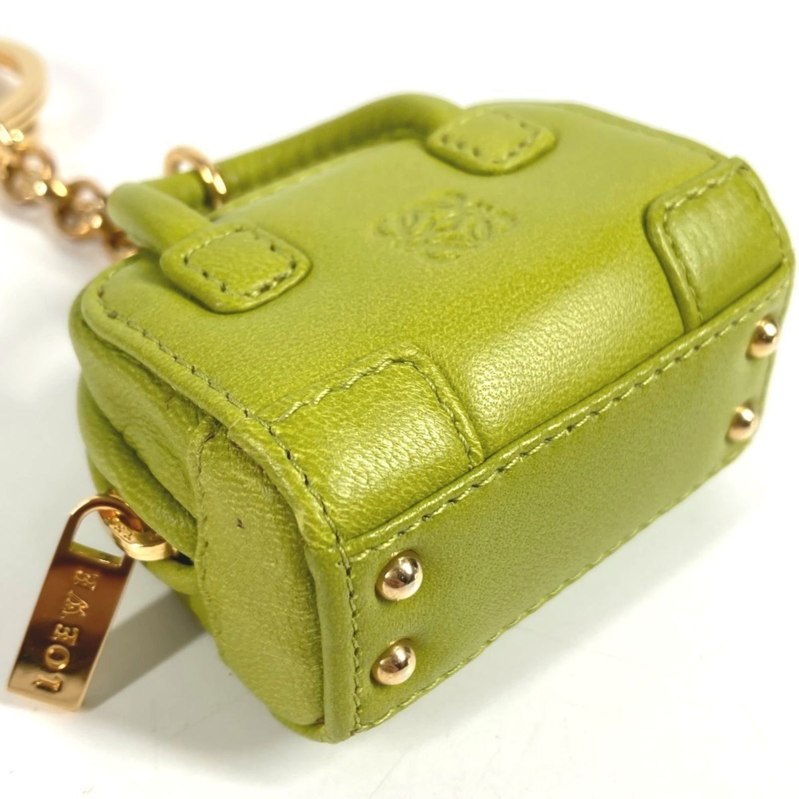 Leather Loewe Keyring - 2
