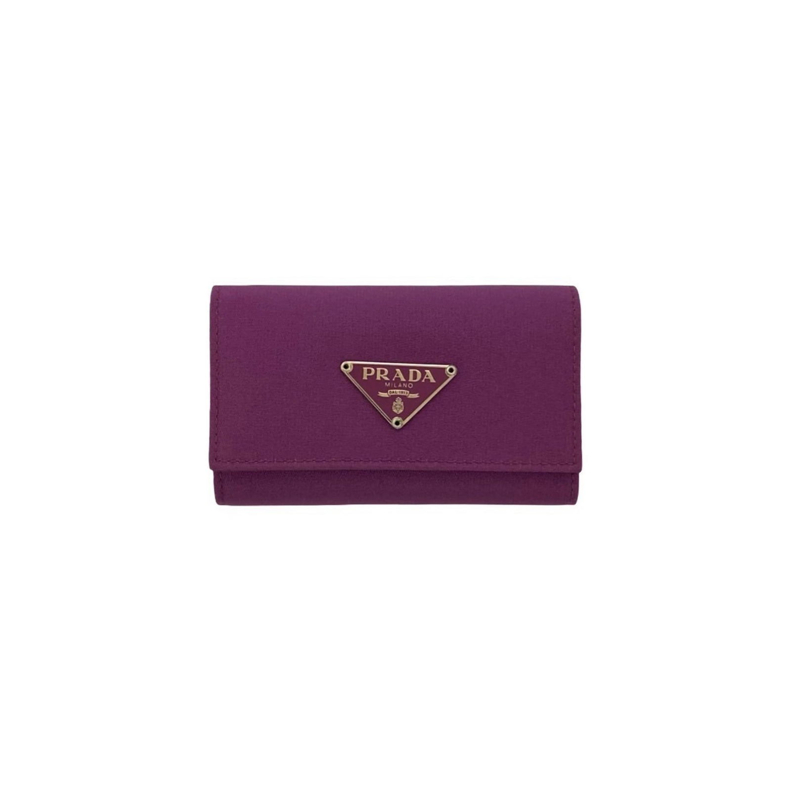 Leather - Prada Keycase Nylon: Leather - Prada Keycase Nylon This listing features Leather - Prada Keycase Nylon. Item specifics are provided below. Item Specifics: Brand: Prada Type: Keycase Color: Purple Gender: Women Material: N