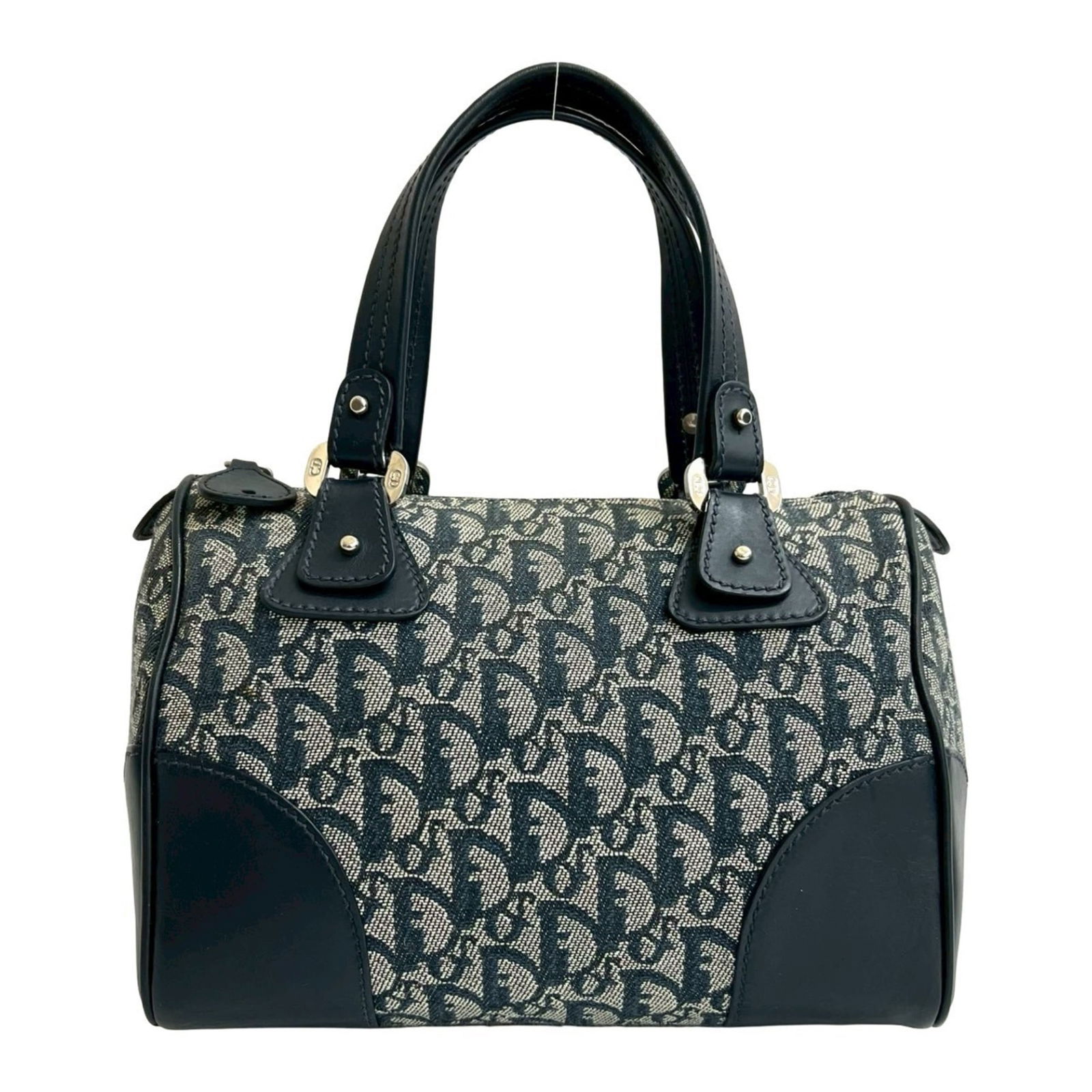 Leather - Christian Dior Boston Bag - Handbag Canvas (1 of 10)