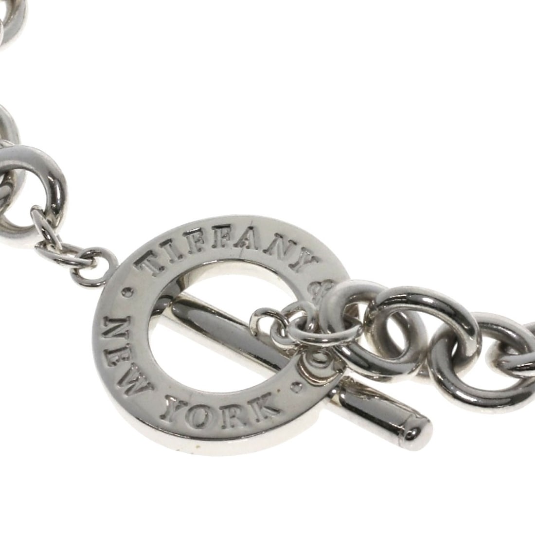 Silver TIFFANY&Co. toggle Bracelet - 2