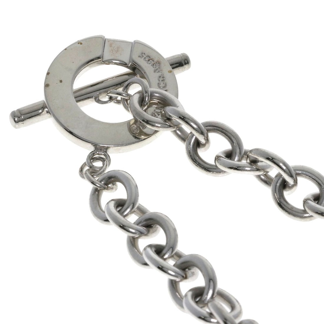 Silver TIFFANY&Co. toggle Bracelet - 3