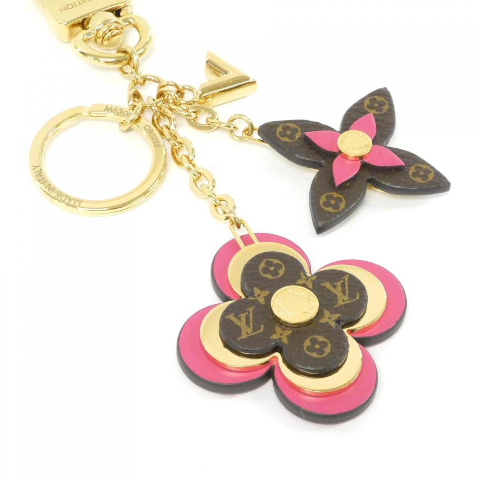 Canvas Louis Vuitton Keyring - 2