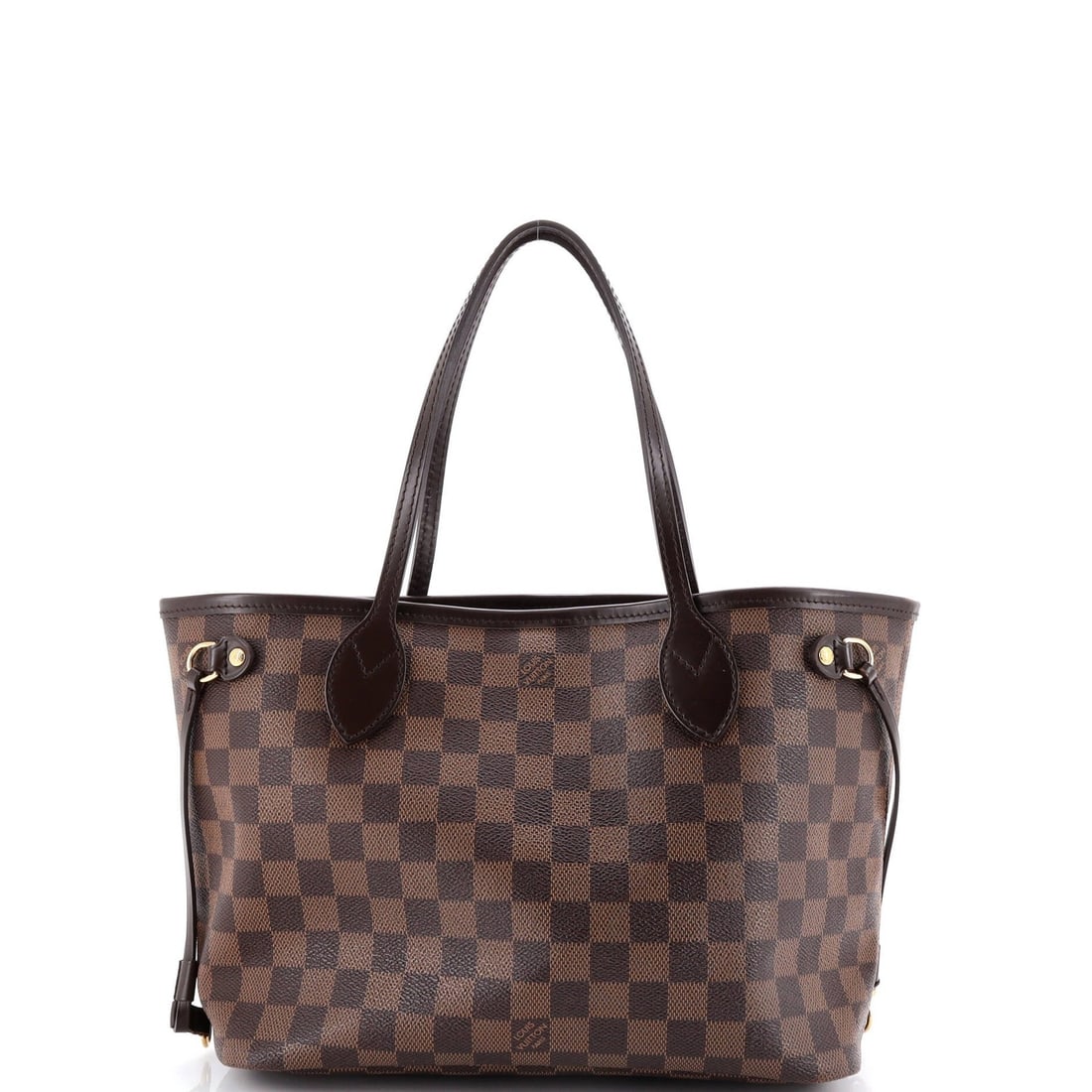 PM Louis Vuitton Neverfull Tote Damier: PM Louis Vuitton Neverfull Tote Damier This listing features PM Louis Vuitton Neverfull Tote Damier. Item specifics are provided below. Item Specifics: Brand: Louis Vuitton Exterior Material: Canvas