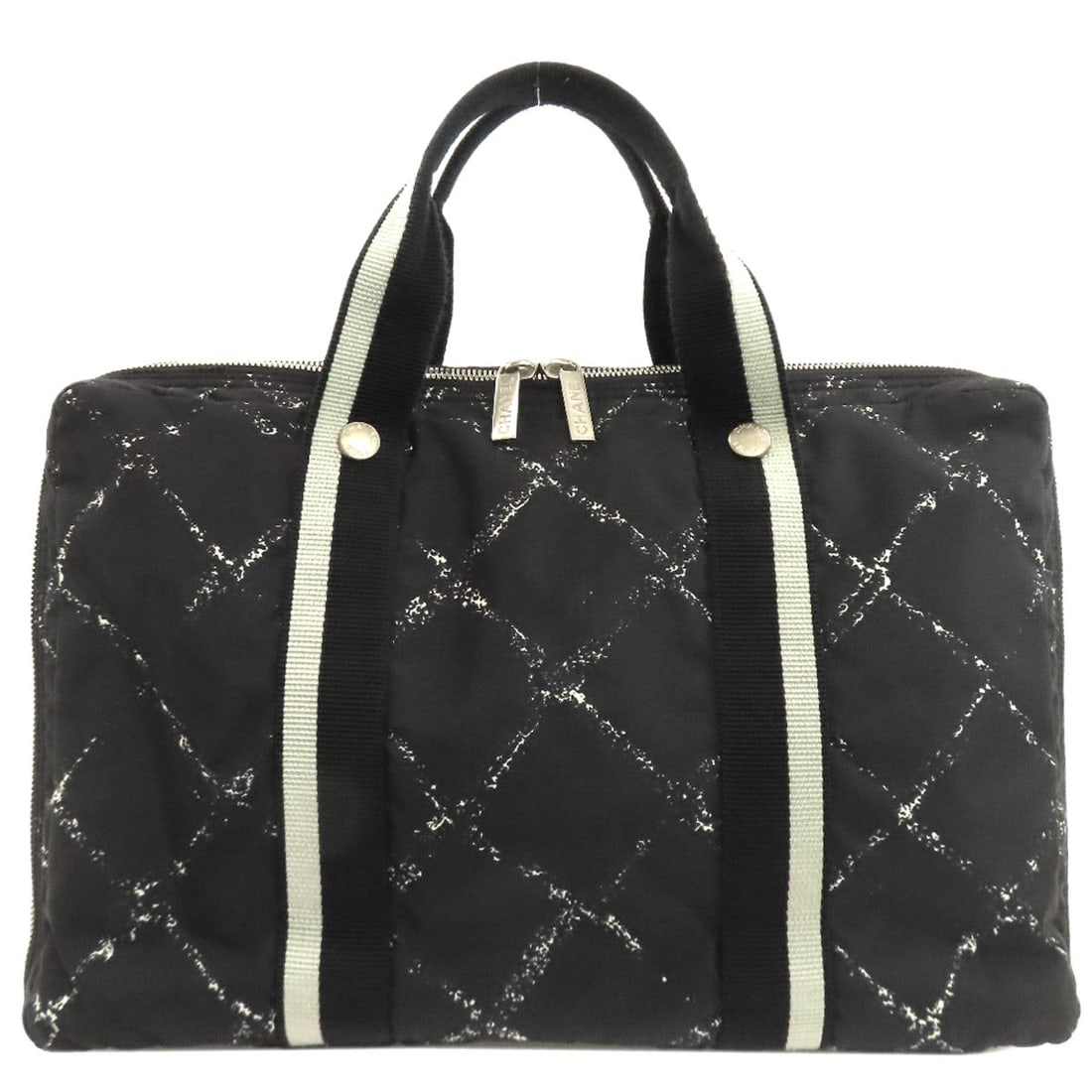 Nylon CHANEL Travel line Tote Bag: Nylon CHANEL Travel line Tote Bag This listing features Nylon CHANEL Travel line Tote Bag. Item specifics are provided below. Item Specifics: Brand: CHANEL Style: Tote Bag Exterior Material: Nylon