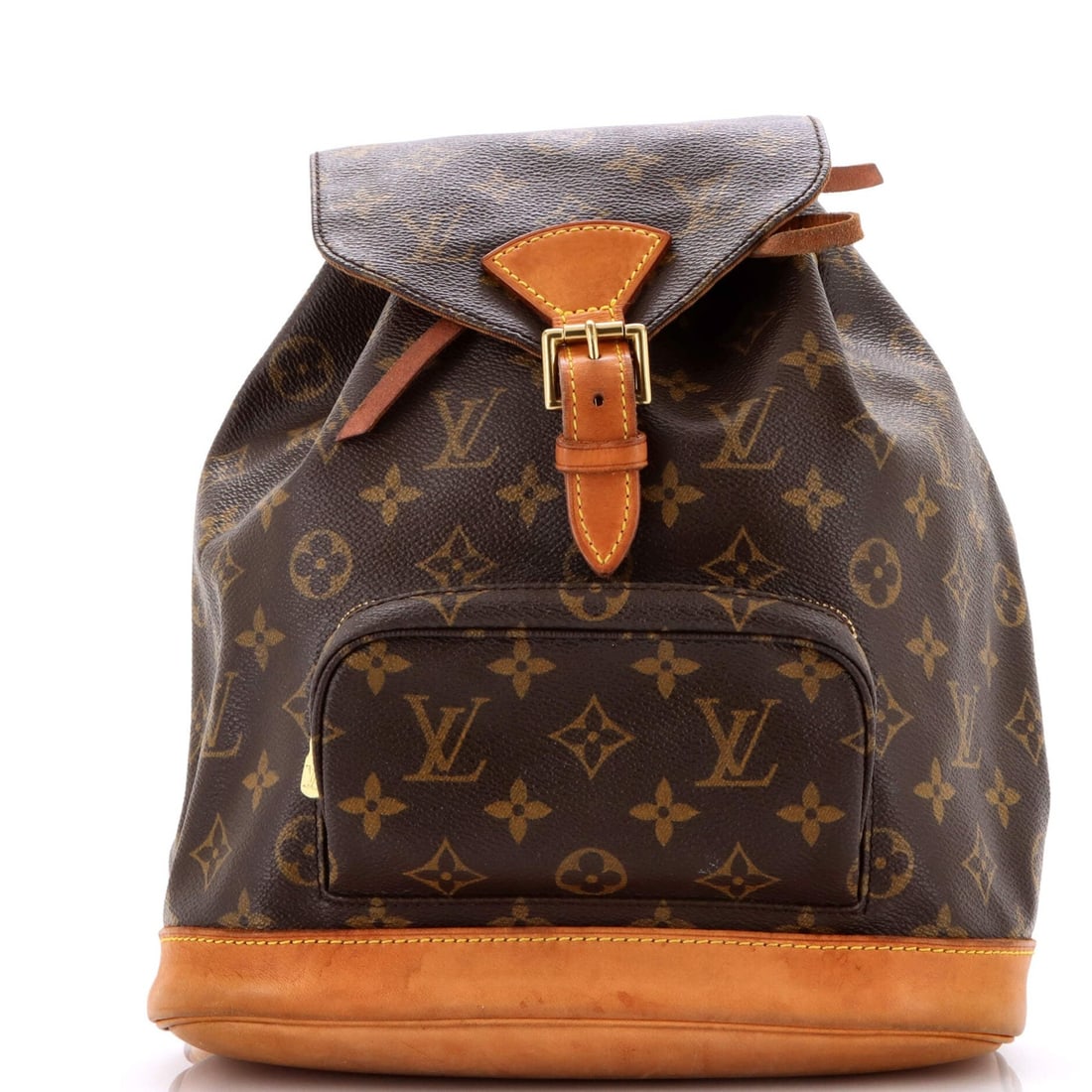 MM Louis Vuitton Vintage Montsouris Backpack Monogram Canvas (1 of 9)