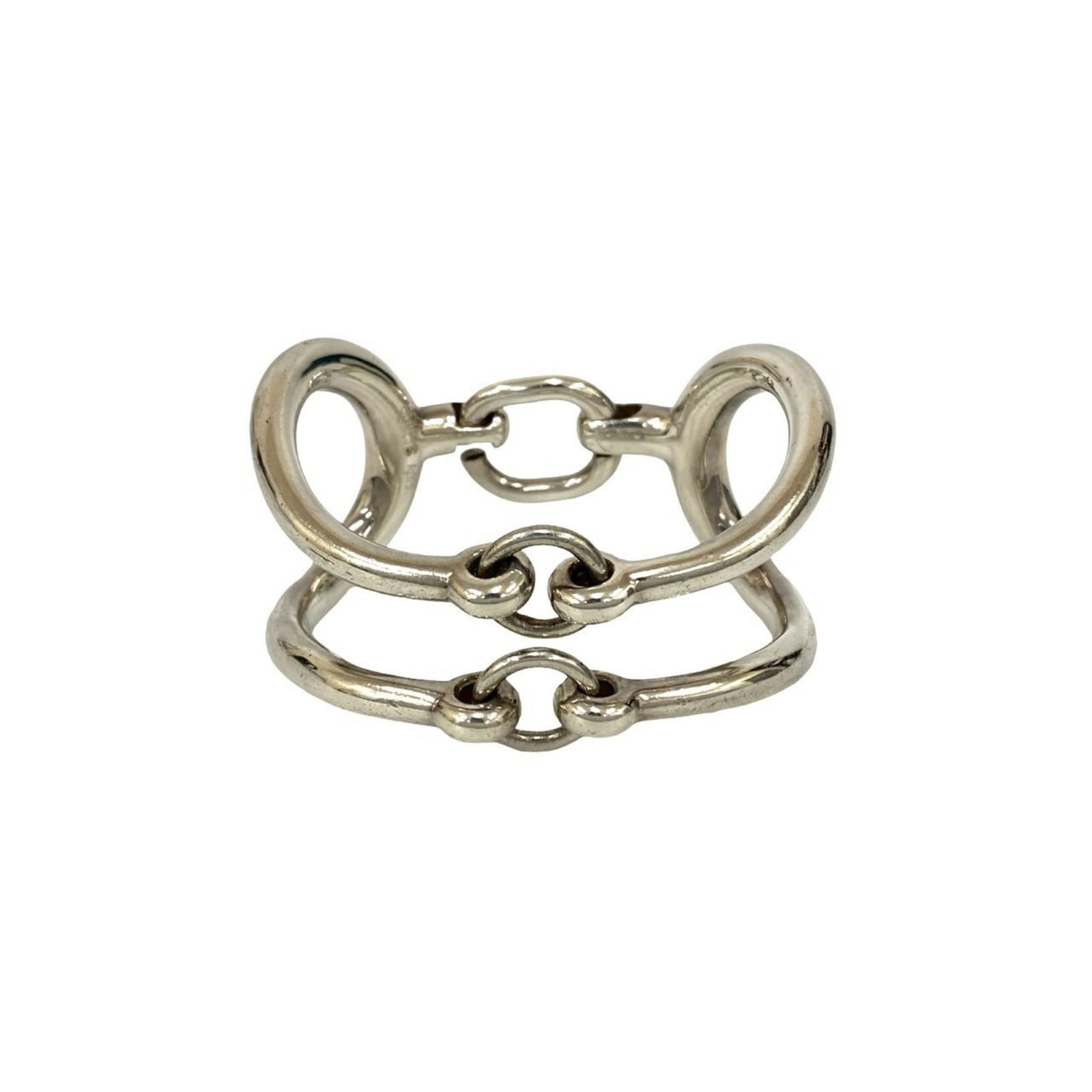 925 Hermes Bangle Silver - 5