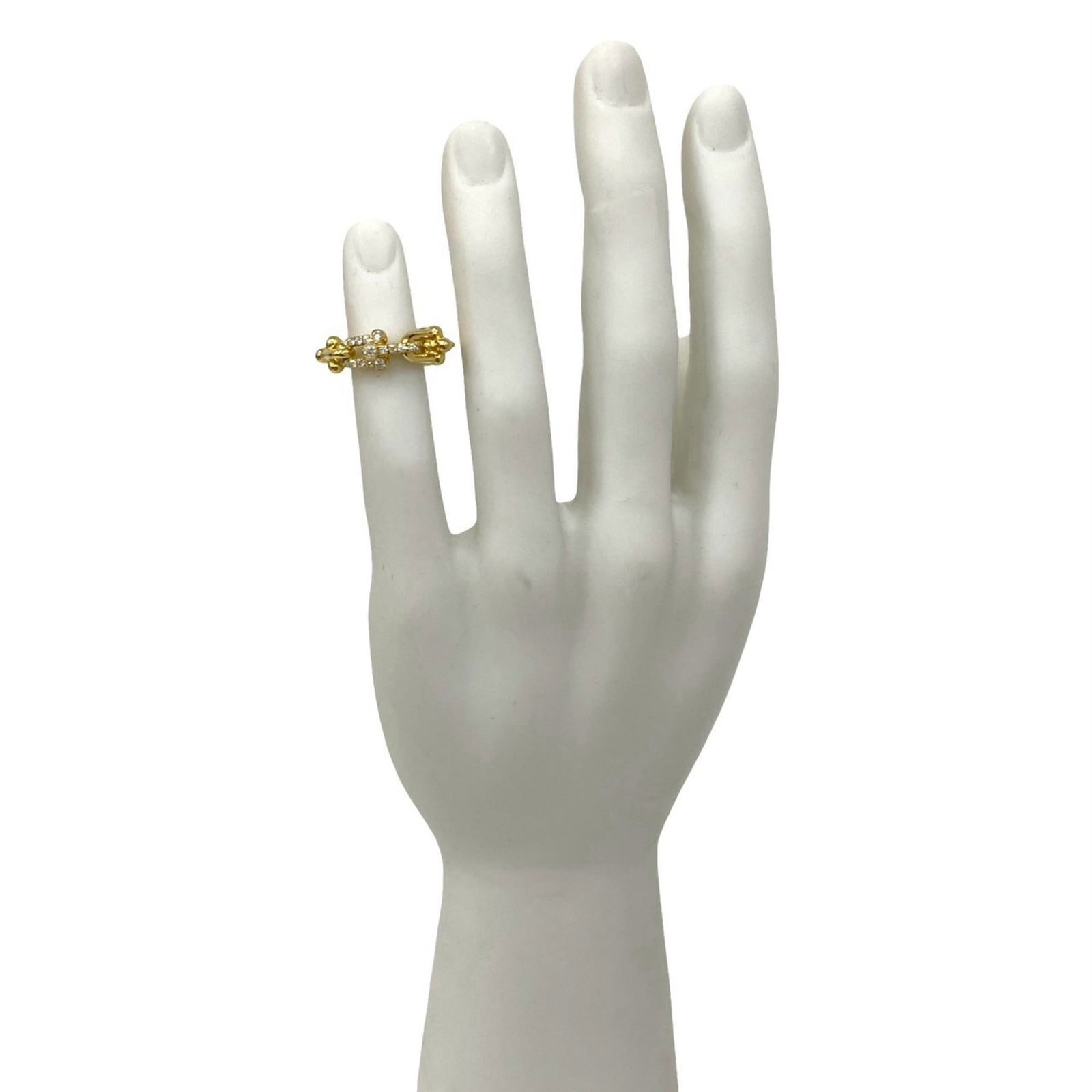 (18K) Tiffany Band Ring Gold (1 of 6)