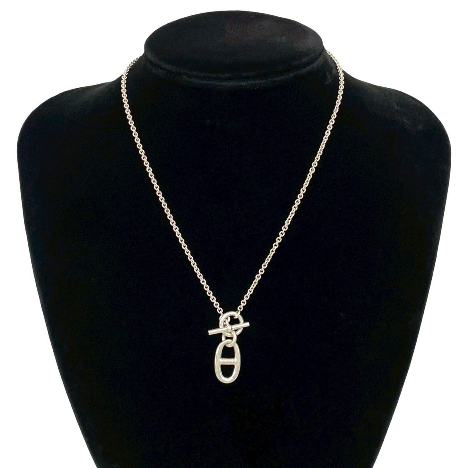 18122 HERMES Amulet Silver 925 Necklace Pendant for Men and Women (1 of 5)