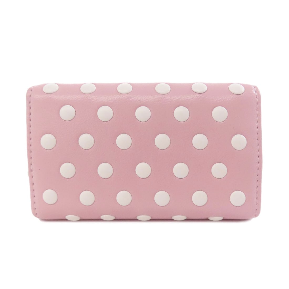 Calf MIUMIU 5PG222 Dot pattern key holder - 2