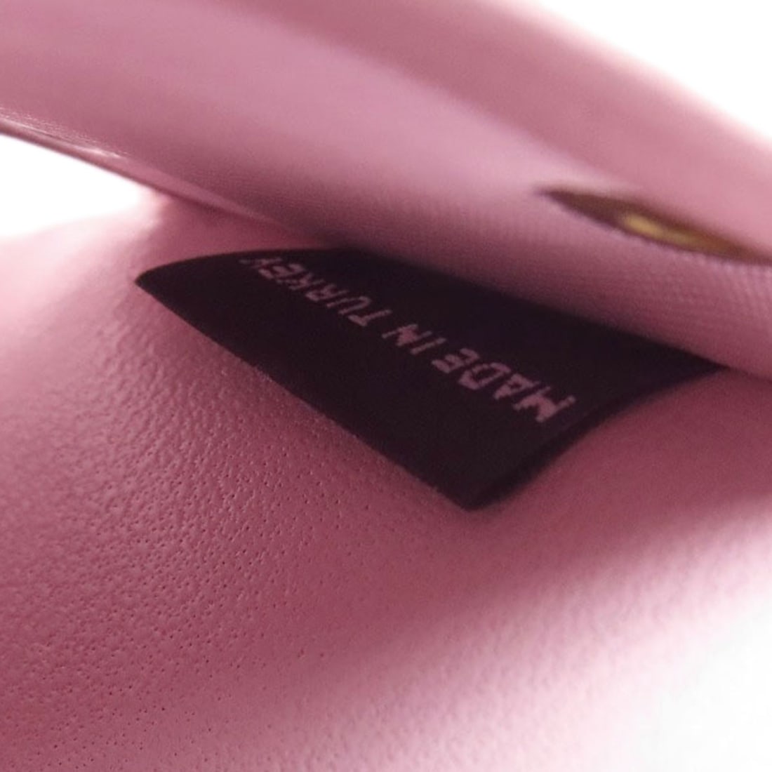 Calf MIUMIU 5PG222 Dot pattern key holder - 8