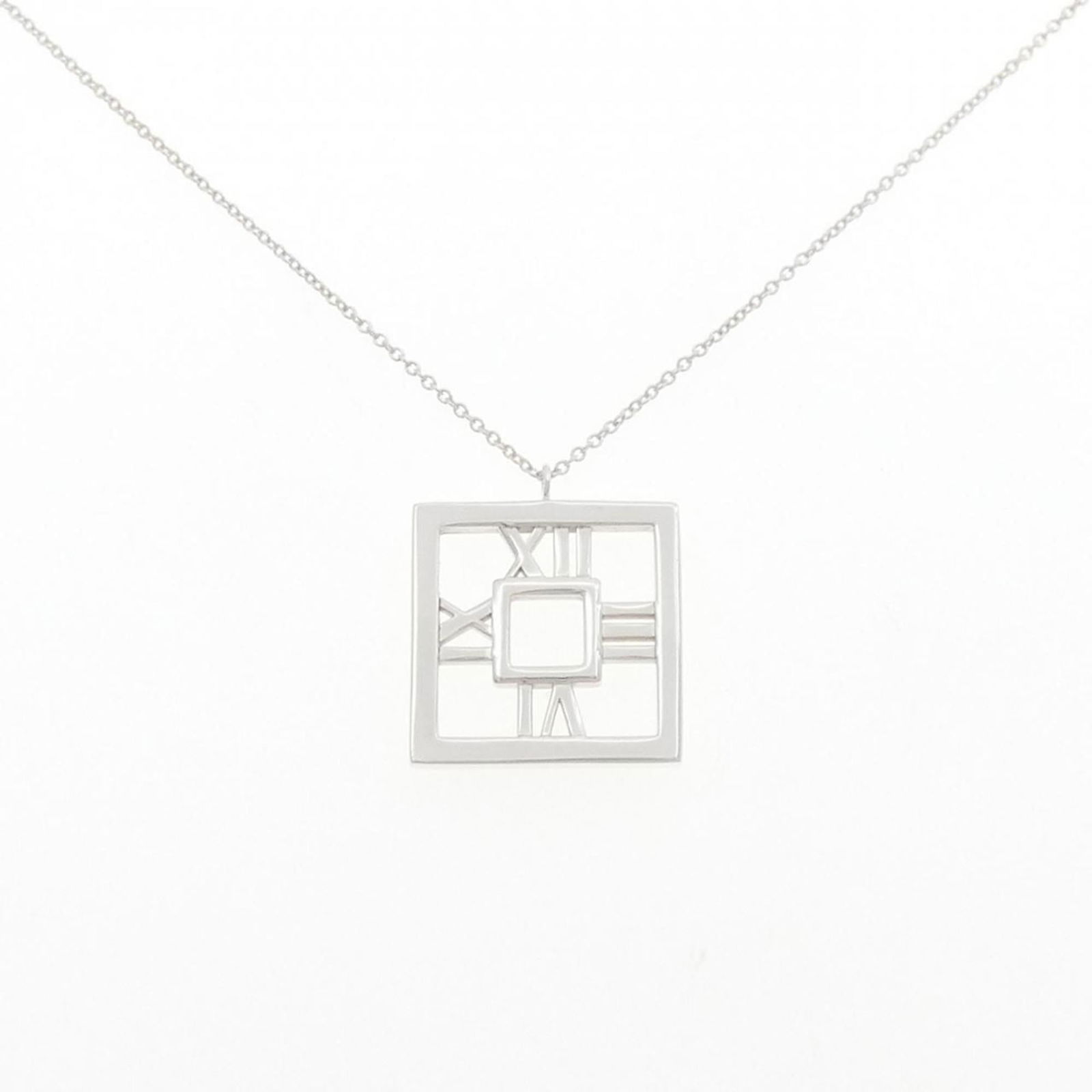 Necklace Tiffany Atlas Square: Necklace Tiffany Atlas Square This listing features Necklace Tiffany Atlas Square. Item specifics are provided below. Item Specifics: Brand: Tiffany Necklace Type: Necklace Pendant Type: Pendant