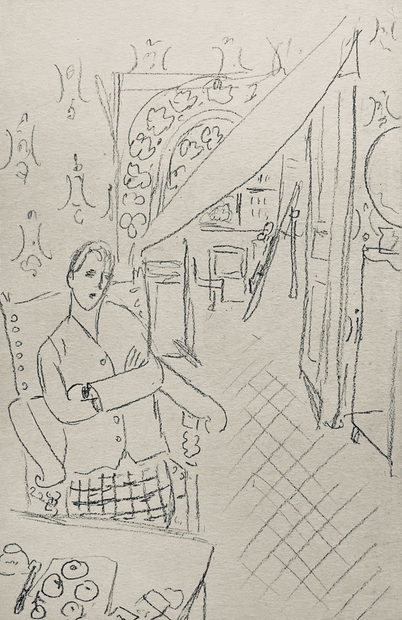 Lithograph - Henri Matisse - Composition (Dutel 3) - Dessins de Henri-Matisse: Lithograph - Henri Matisse - Composition (Dutel 3) - Dessins de Henri-Matisse This listing features Lithograph - Henri Matisse - Composition (Dutel 3) - Dessins de Henri-Matisse. Item specifics are