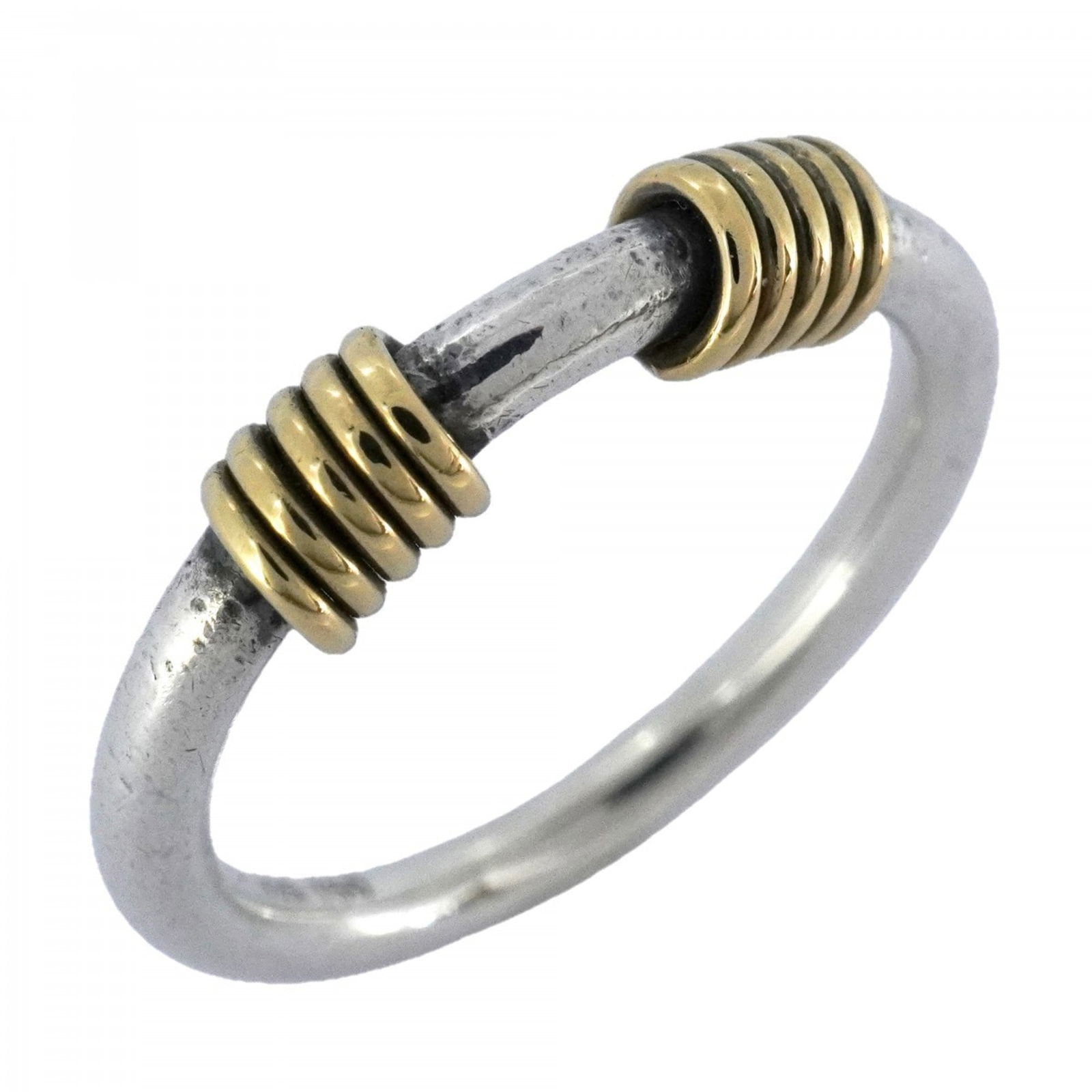 Yellow Gold (18K) - Tiffany Band Ring Silver 925 (1 of 8)