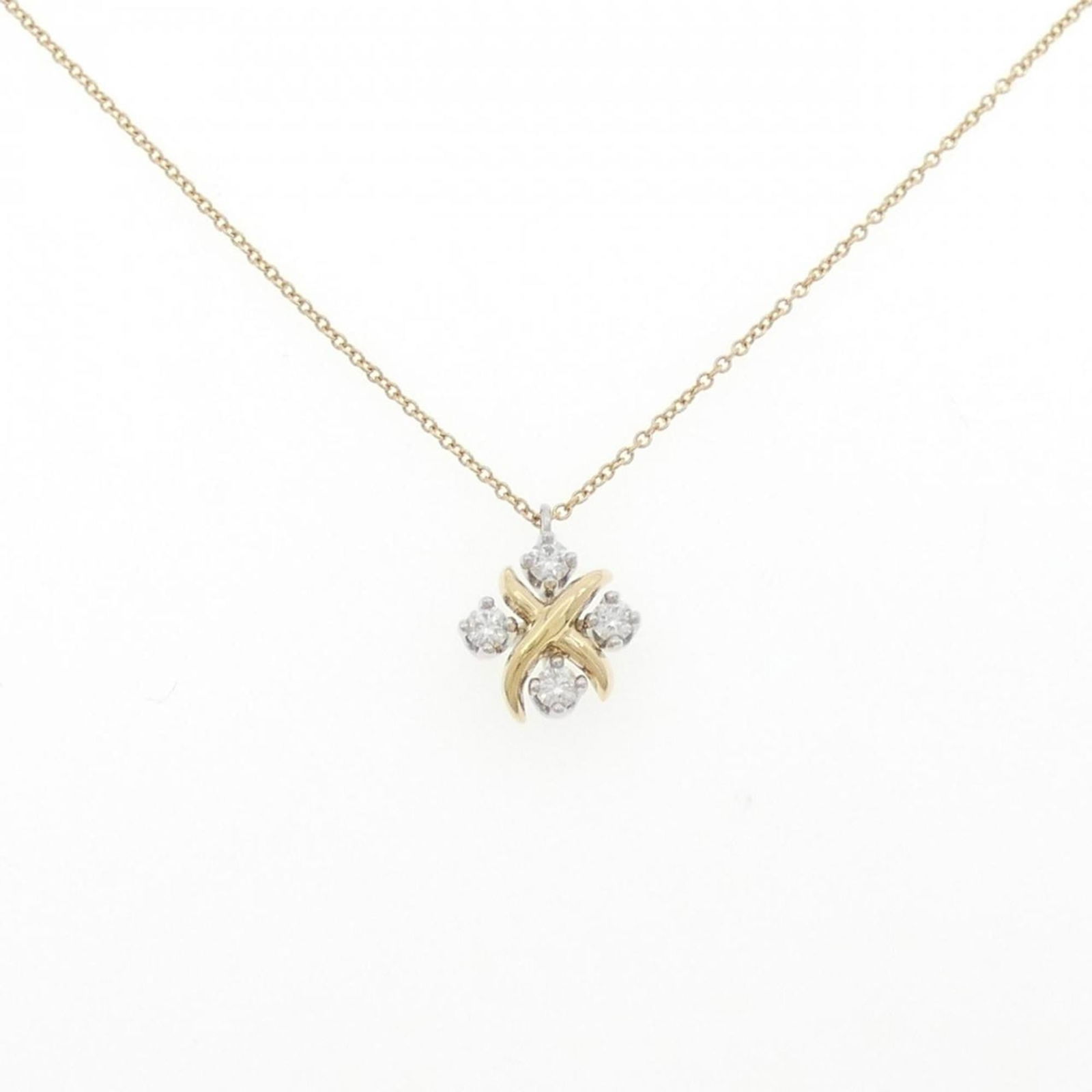 Necklace Tiffany Lynn: Necklace Tiffany Lynn This listing features Necklace Tiffany Lynn. Item specifics are provided below. Item Specifics: Brand: Tiffany Necklace Type: Necklace Pendant Type: Pendant Material: Platinum