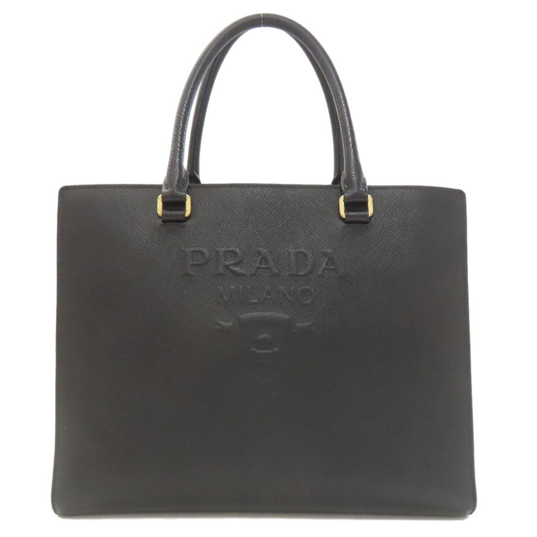 Safiano PRADA Logo Hardware Handbag (1 of 20)