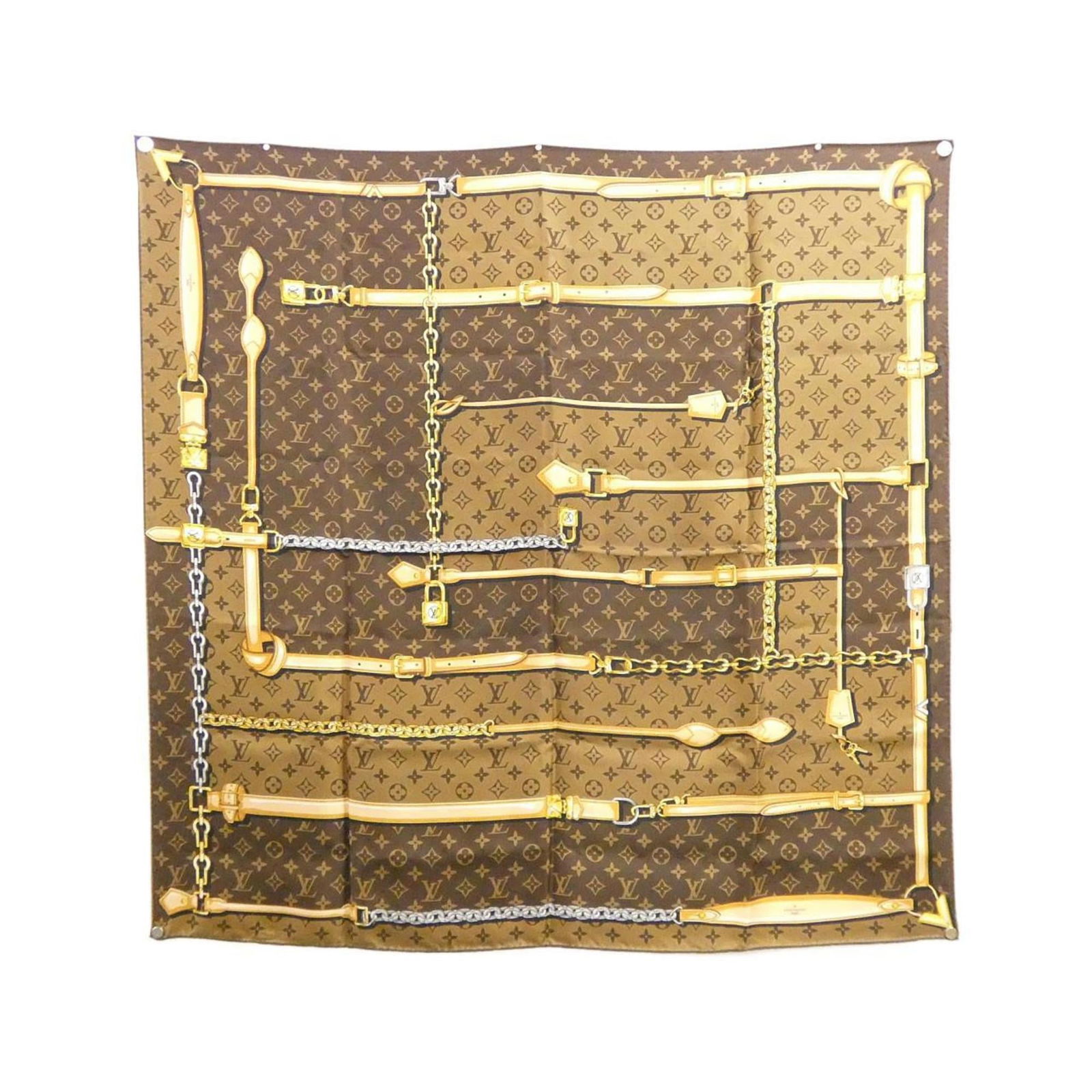 Silk Louis Vuitton Scarf (1 of 5)