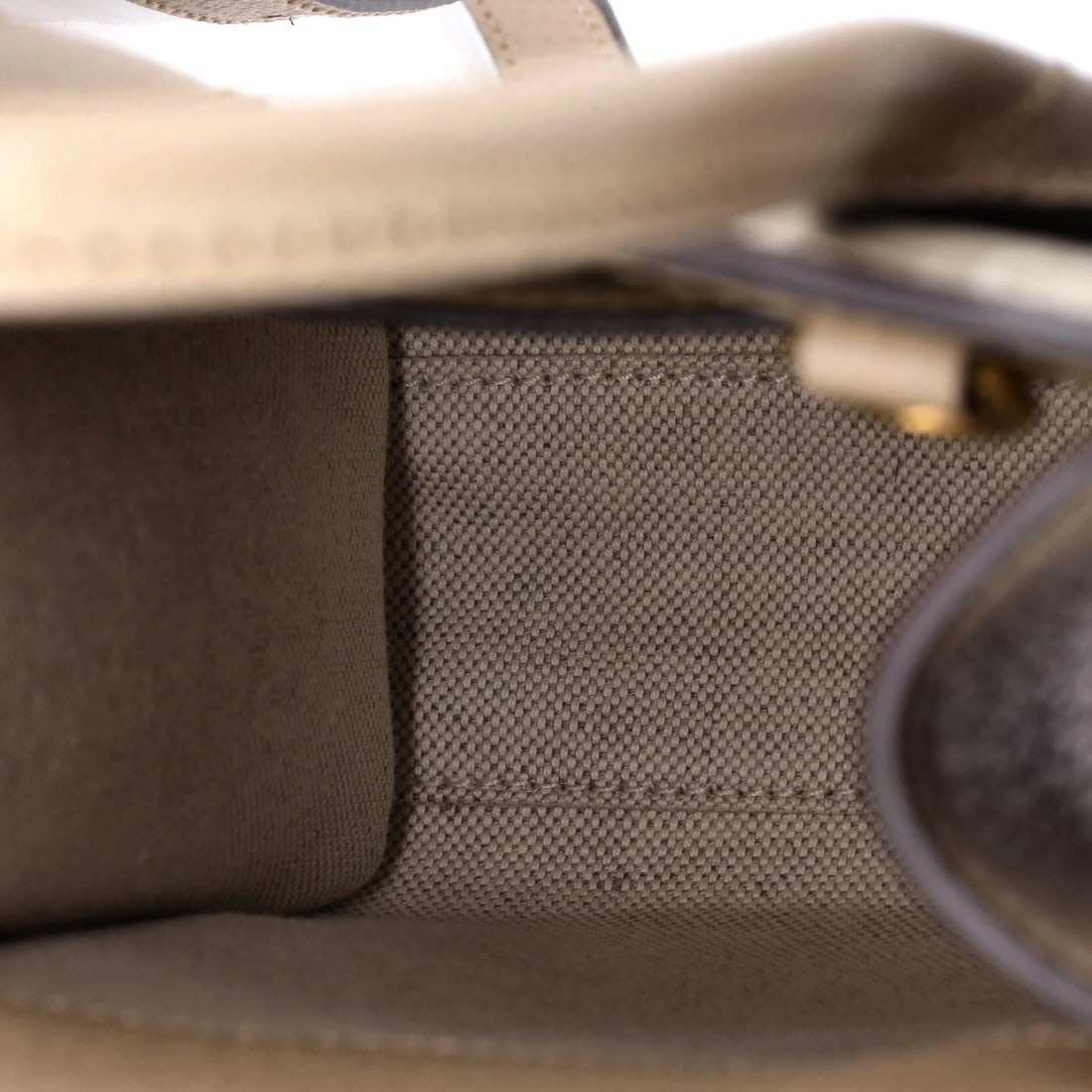 Mini Gucci Interlocking G Patch Tote GG Coated Canvas - 5