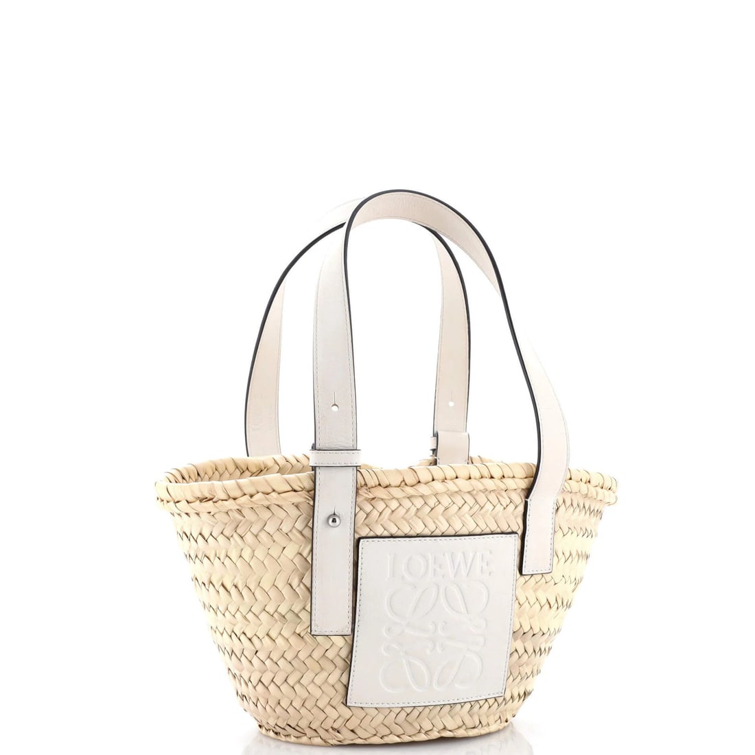 Small Loewe Basket Tote Raffia - 2