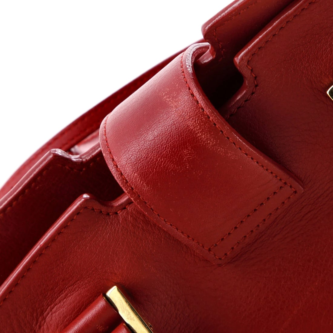 Small Saint Laurent Monogram Cabas Leather - 7