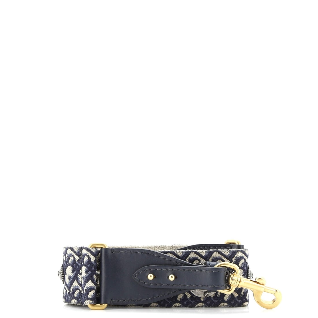 Canvas Christian Dior Shoulder Strap Embellished Oblique (1 of 4)