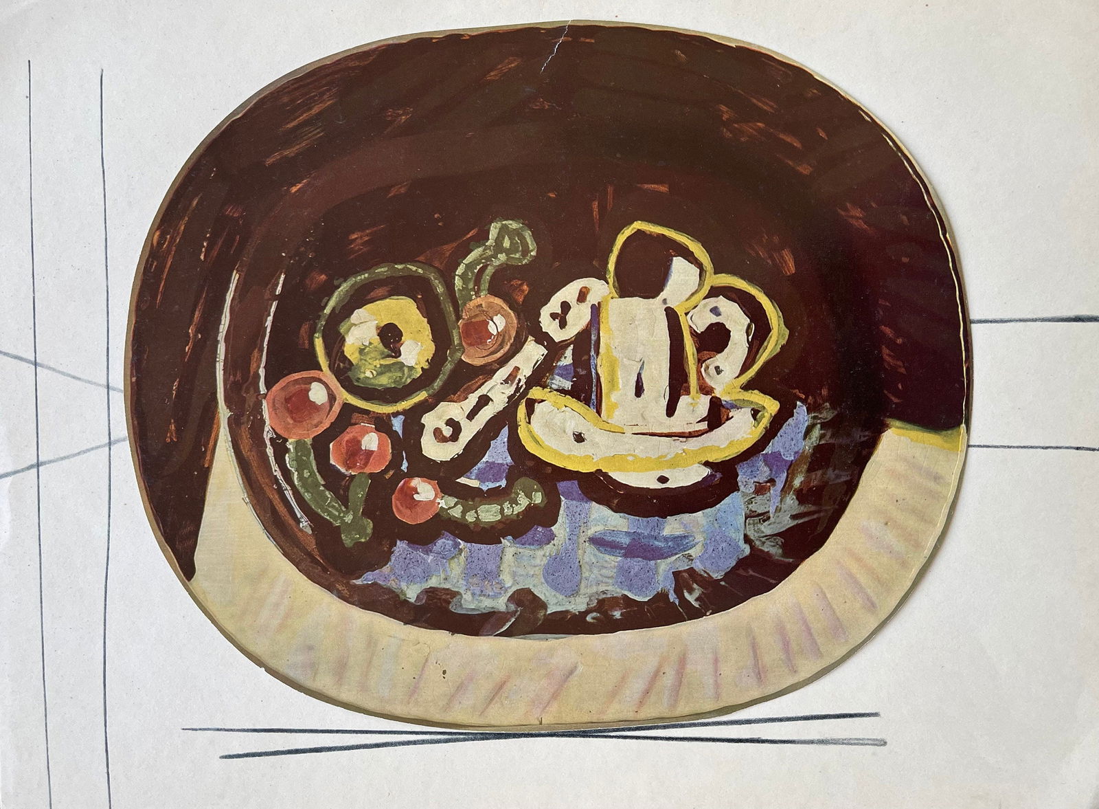 Lithograph and Collotype - Pablo Picasso - tude pour la cramique - Cramiques de Picasso (Orozco 105): Lithograph and Collotype - Pablo Picasso - tude pour la cramique - Cramiques de Picasso (Orozco 105) This listing features Lithograph and Collotype - Pablo Picasso - tude pour la cramique - Cramiques