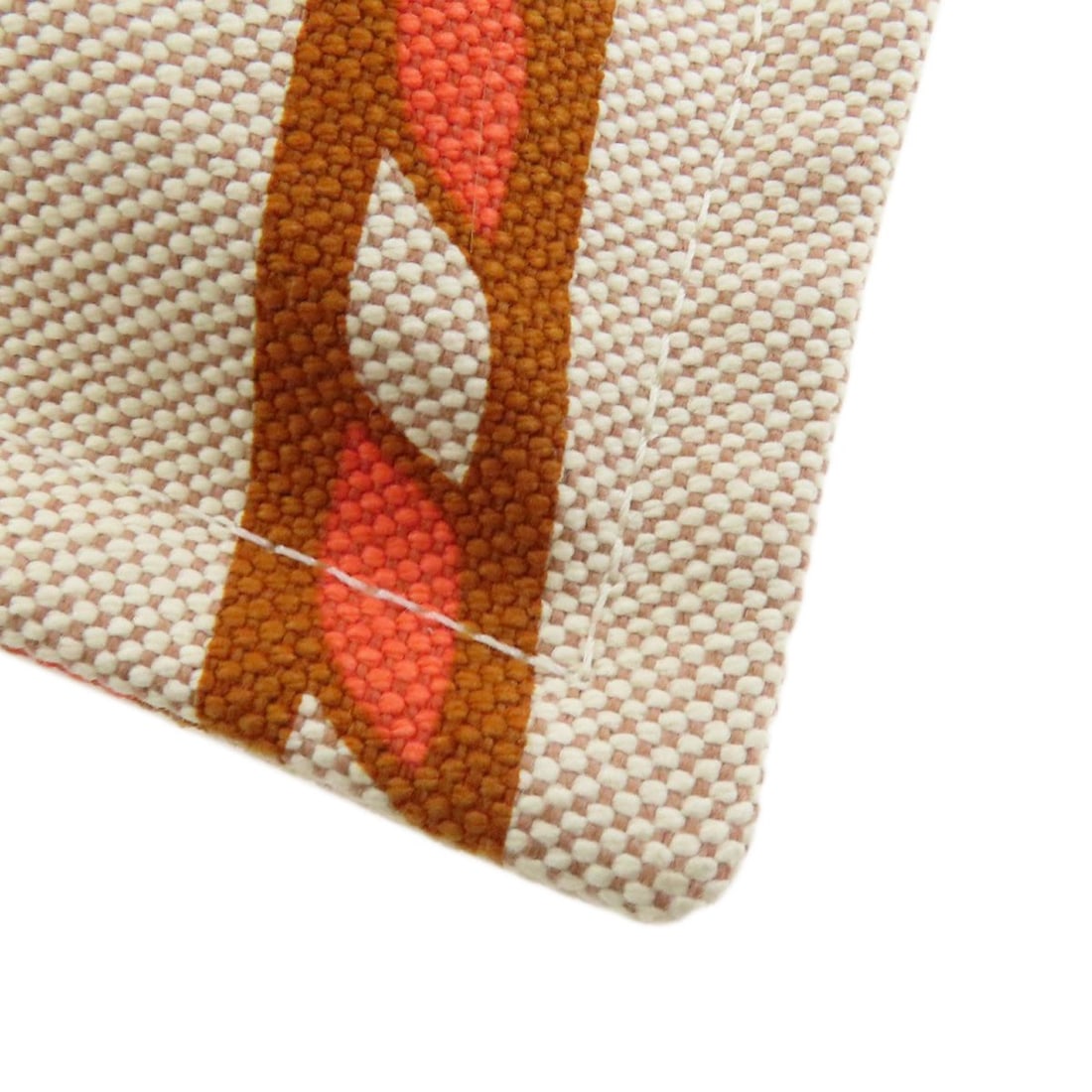 Canvas HERMES logo Accessory pouch - 13