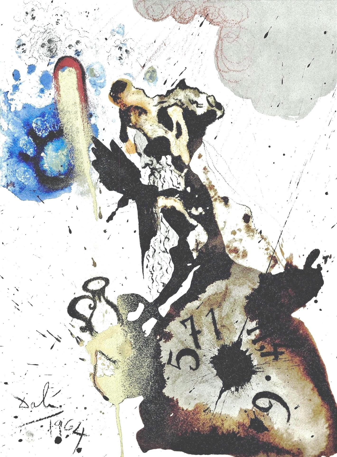 Lithograph - Salvador Dali - Composition (Michler/ Lpsinger 1600; Field 69-3) - Biblia Sacra (1 of 8)