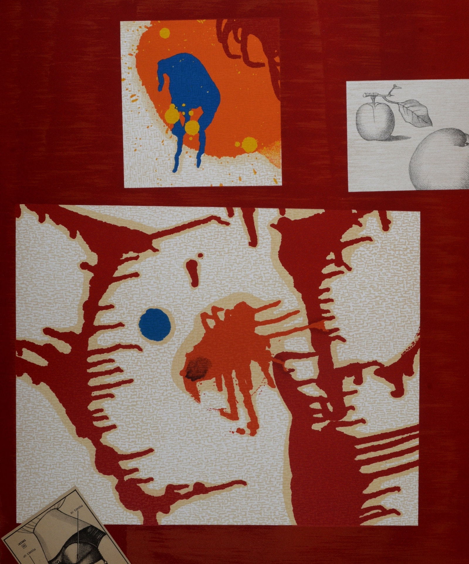 Dent Prompte - Max Ernst - Composition (Monod 2619; Spies/ Leppien A19/ C) (1 of 9)