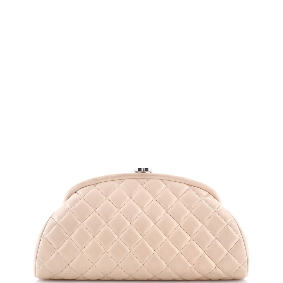 Lambskin Chanel Timeless Clutch Quilted: Lambskin Chanel Timeless Clutch Quilted This listing features Lambskin Chanel Timeless Clutch Quilted. Item specifics are provided below. Item Specifics: Brand: Chanel Exterior Material: Leather