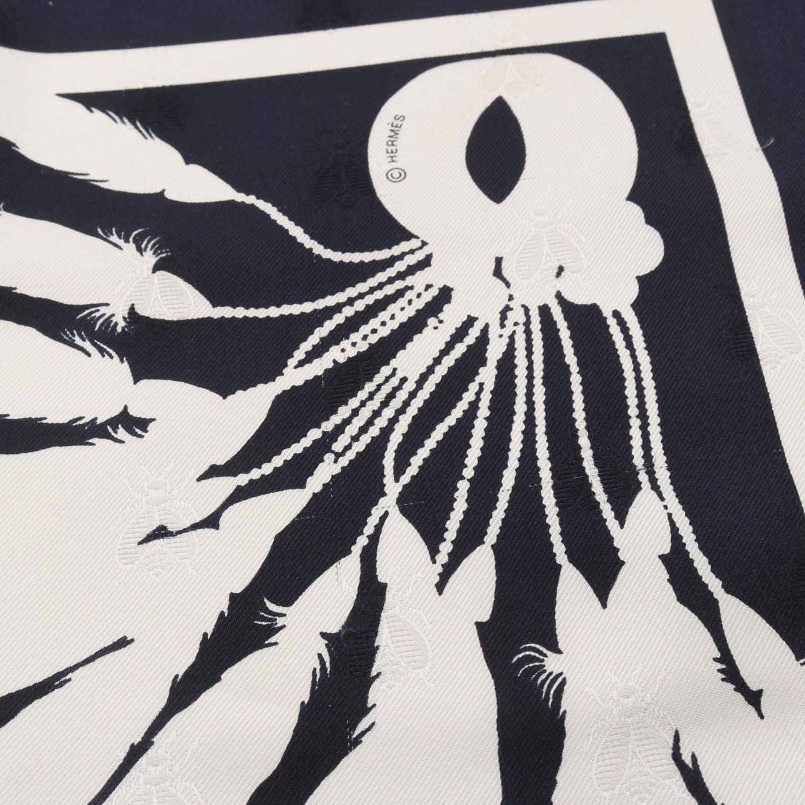 Silk Hermes Scarf - 6