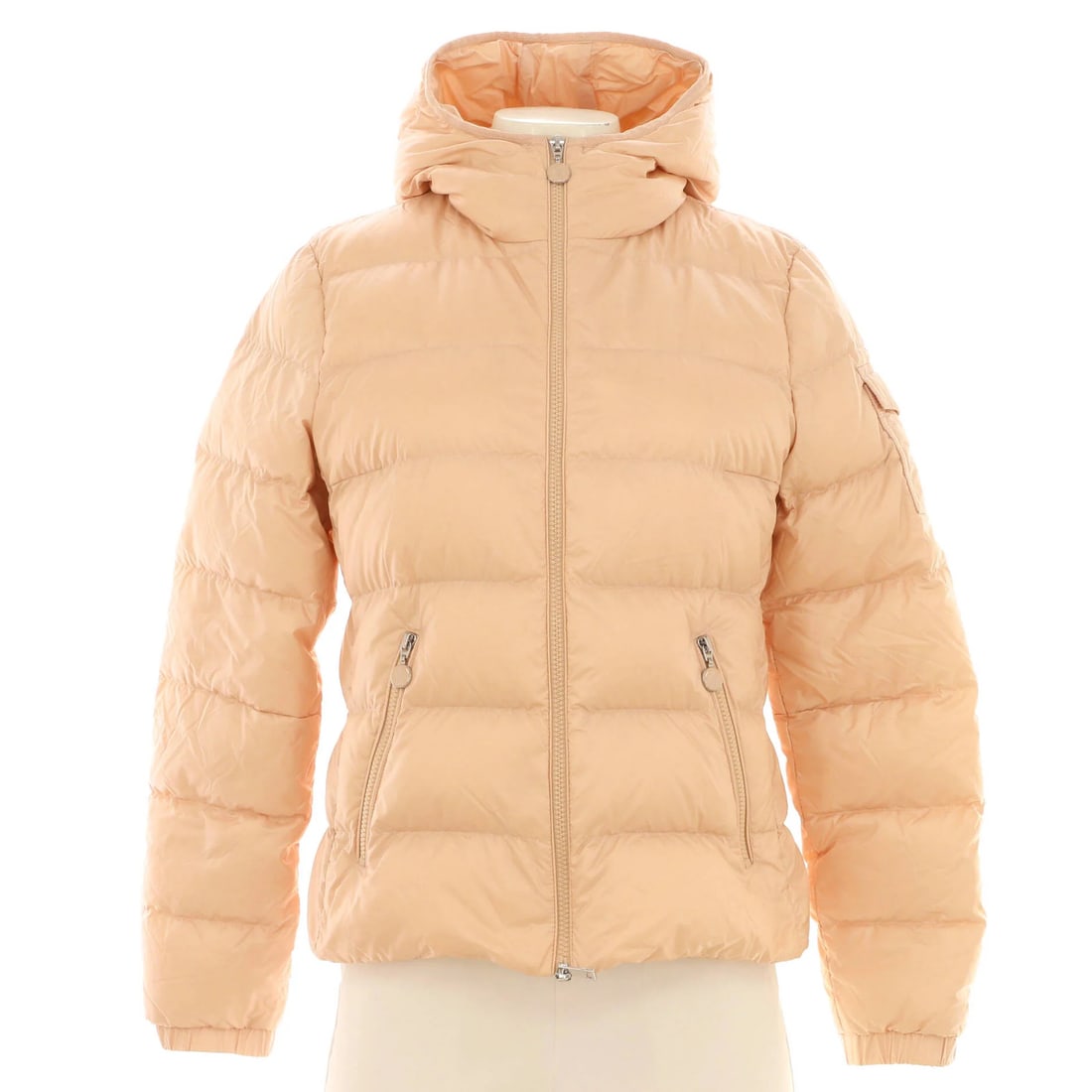 Down Moncler Women's Gles Short Puffer Jacket Quilted Nylon with (1 of 4)
