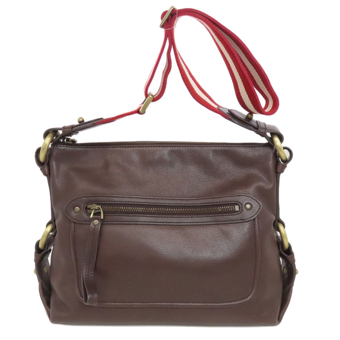 Leather BALLY Simple design Shoulder Bag (1 of 20)