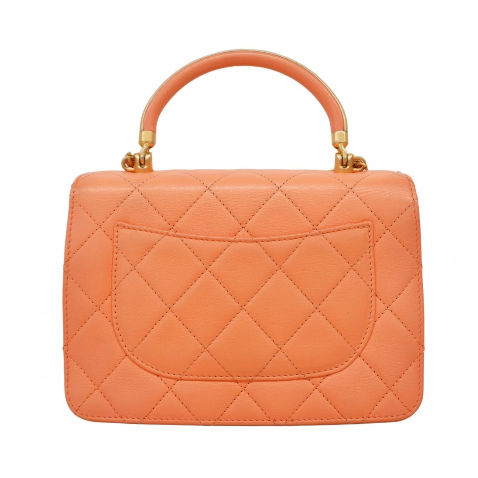 Leather Chanel Handbag - 12