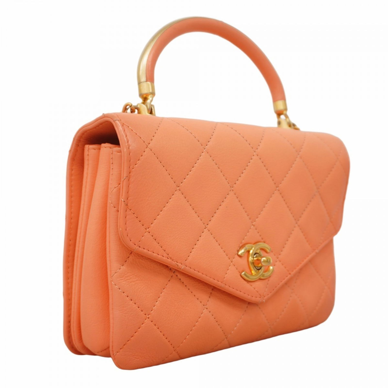 Leather Chanel Handbag - 2