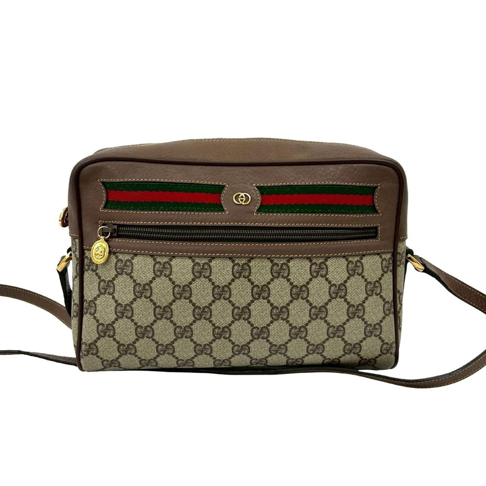 Pvc - Gucci Shoulder Bag Leather: Pvc - Gucci Shoulder Bag Leather This listing features Pvc - Gucci Shoulder Bag Leather. Item specifics are provided below. Item Specifics: Brand: Gucci Type: Shoulder Bag Material: Leather , Pvc Colo