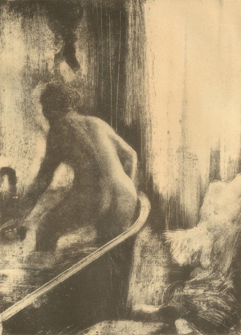 Monotype - Edgar Degas - Femme dans la Baignoire - E. Degas Monotypes: Monotype - Edgar Degas - Femme dans la Baignoire - E. Degas Monotypes This listing features Monotype - Edgar Degas - Femme dans la Baignoire - E. Degas Monotypes. Item specifics are provided below. 