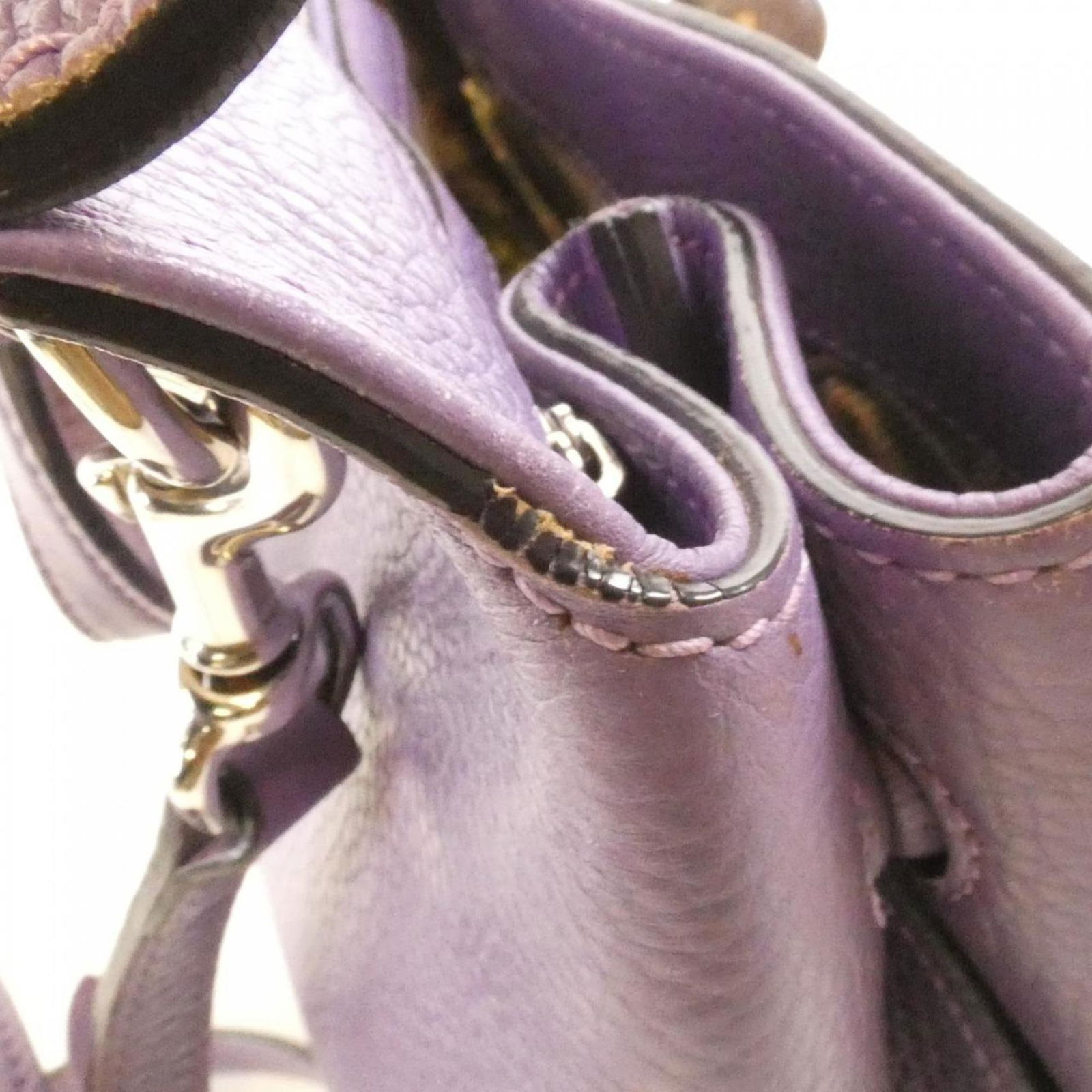 Leather Gucci Handbag - 9